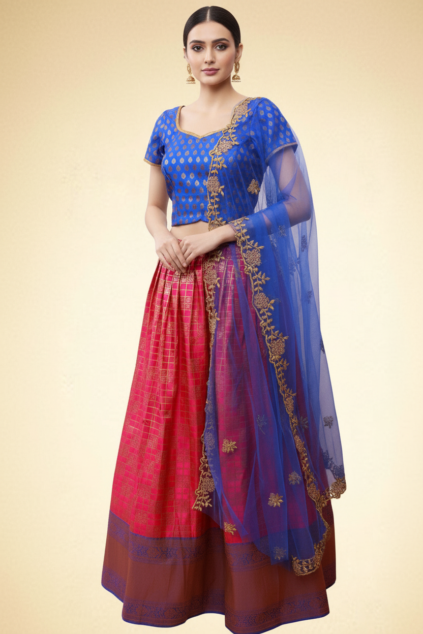 Best Diwali Half Sarees for Girls 2026 — JCS Fashions