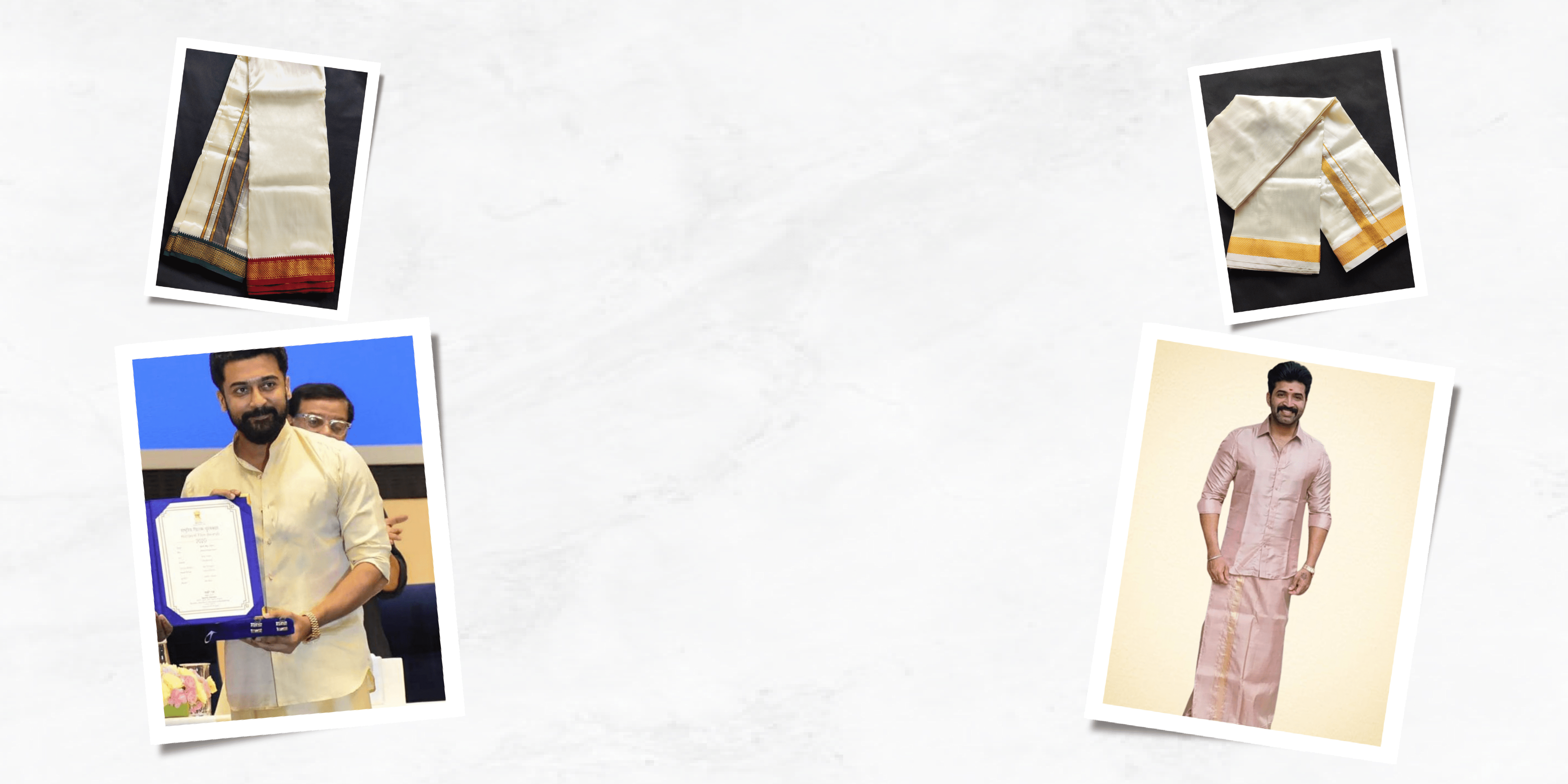 Dhoti & Veshti - Graceful Ethnic Wear - JCS Fashions