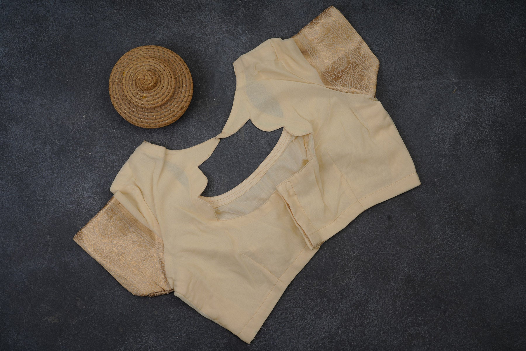 Opulent Chickenkari Georgette Saree with Stunning Zari Border Saree JCS Fashions