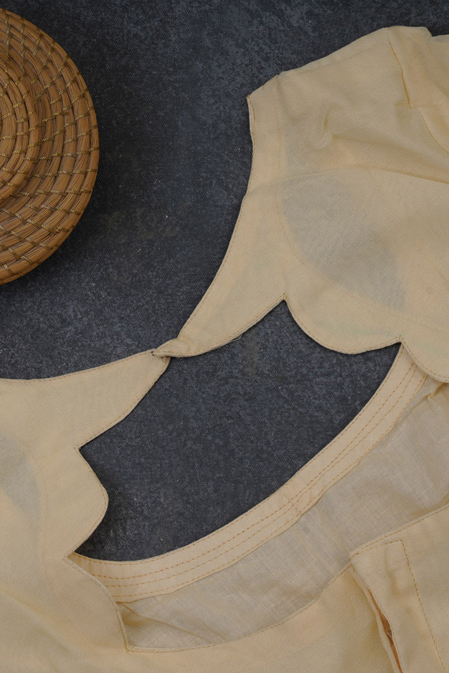 Opulent Chickenkari Georgette Saree with Stunning Zari Border Saree JCS Fashions