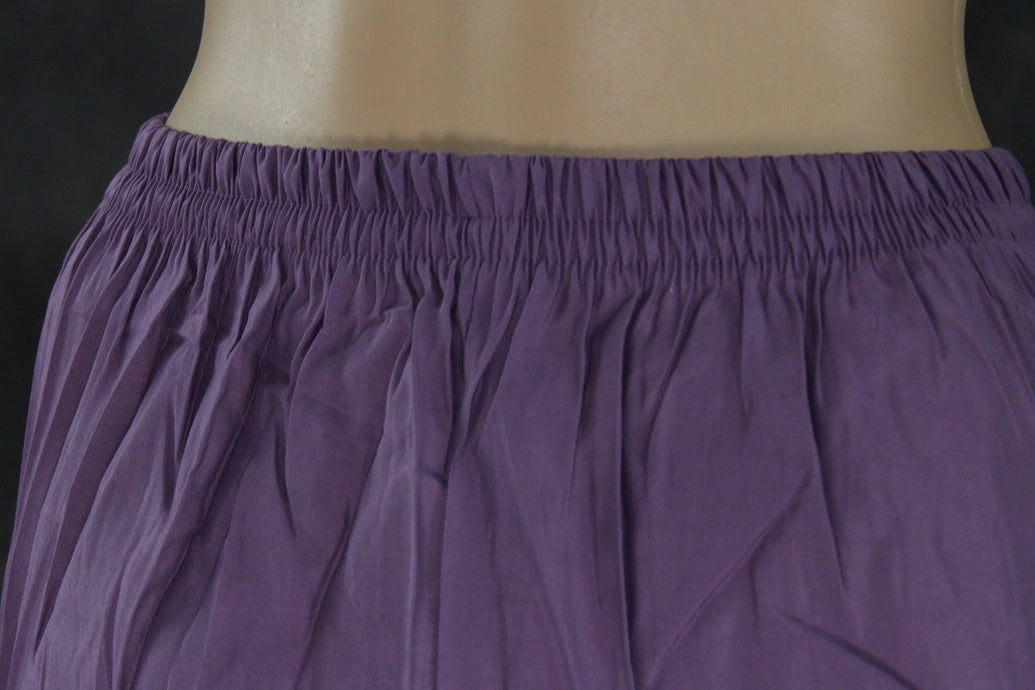 Lavender Roman Silk 3-Piece Salwar Suit with Organza Floral Digital Dupatta and Aari Pearl Neckwork Kurti JCS Fashions