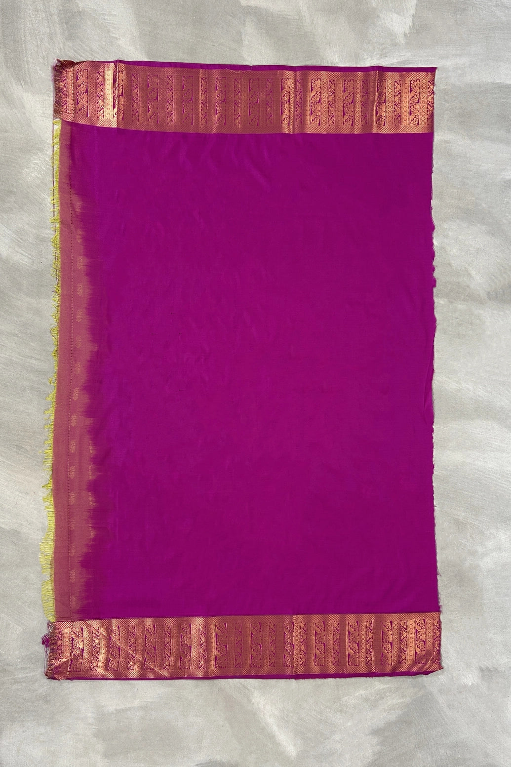 Pista Green Korvai Soft Silk Saree with Delicate Gold Zari Buttas and Floral Border with Blouse