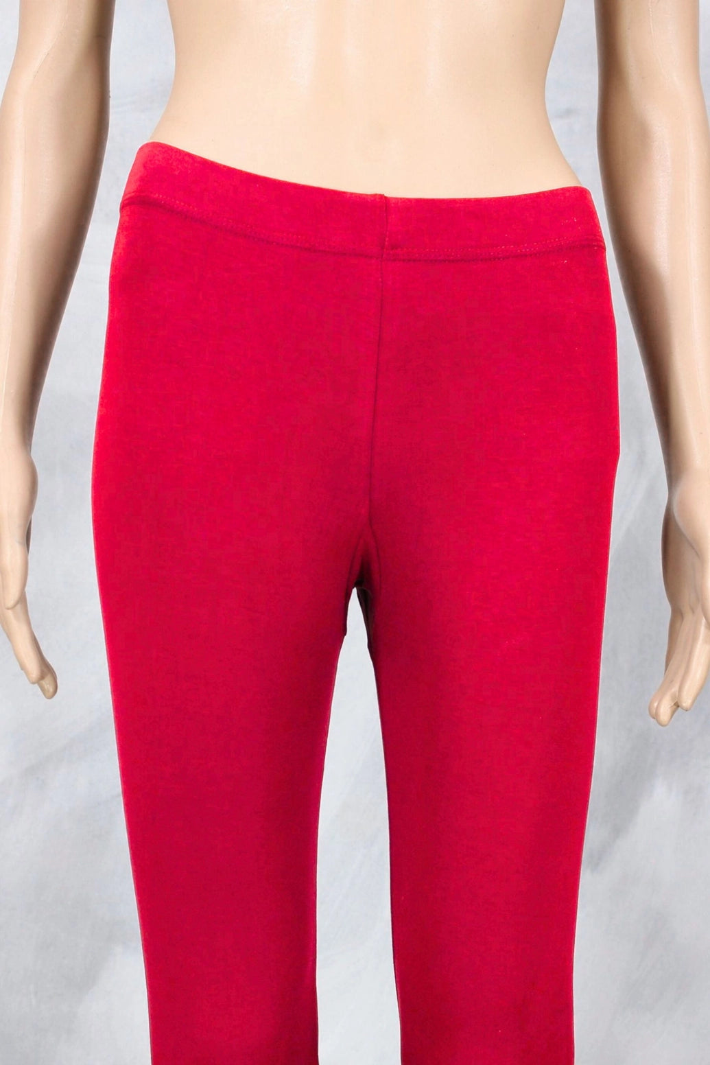 Women’s Cherry Ankle-Length 4-Way Lycra Leggings with Smooth Silicon Wash Finish