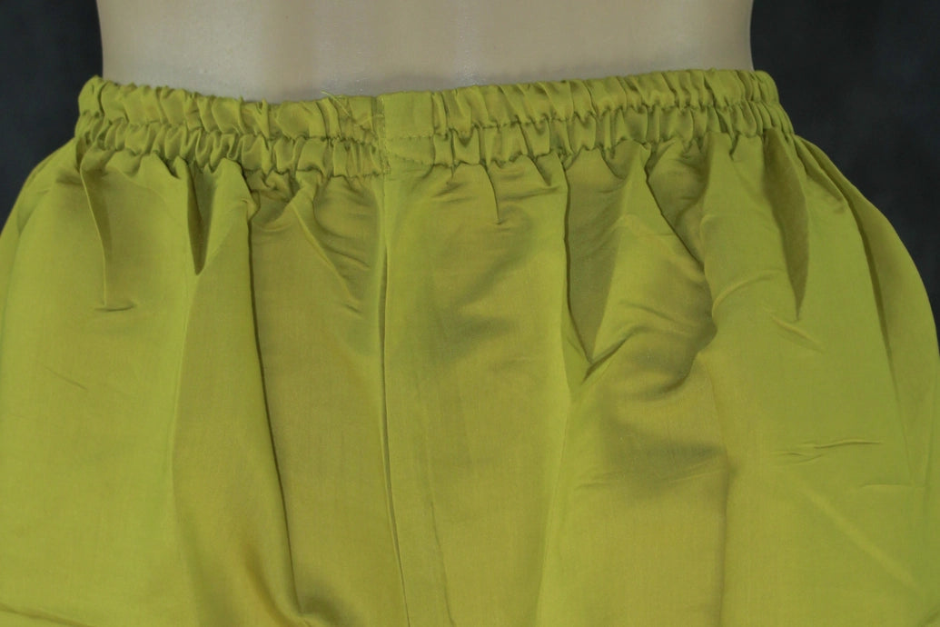 Roman Silk Olive Green 3-Piece Kurti Set with Embroidered Yoke & Printed Dupatta Kurti JCS Fashions