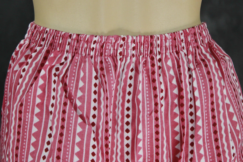 Onion Pink Floral 2-Piece Kurta Set with Elasticated Printed Pants