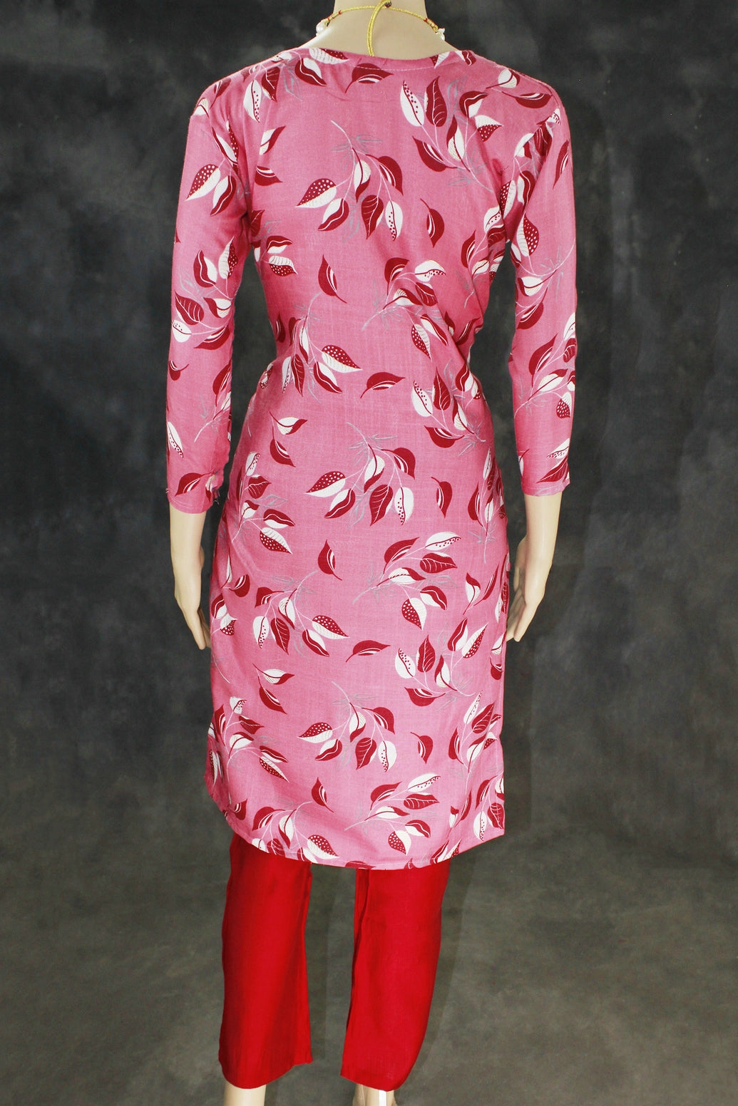 Elegant Amaranth Pink Cotton Kurta Set for Women