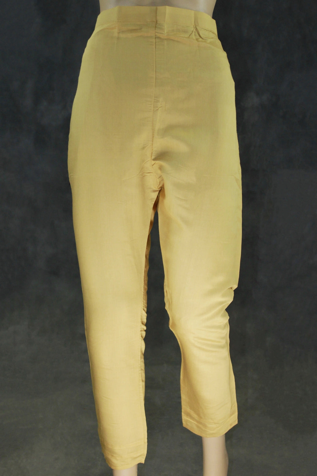 Light Beige Organza Kurti Salwar Suit Set with Khatli Work, Beads & Sequins, Roman Silk Bottom and Border Dupatta