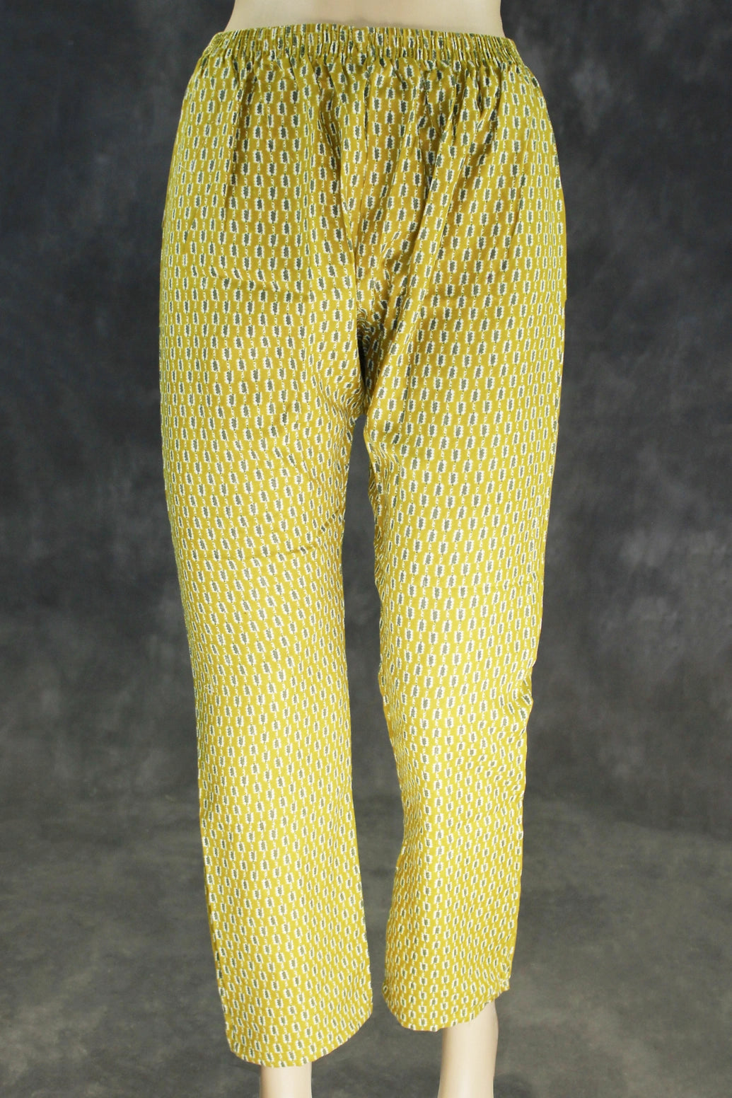 Olive Green Cotton Kurta Set with Pant - Traditional Ethnic Wear