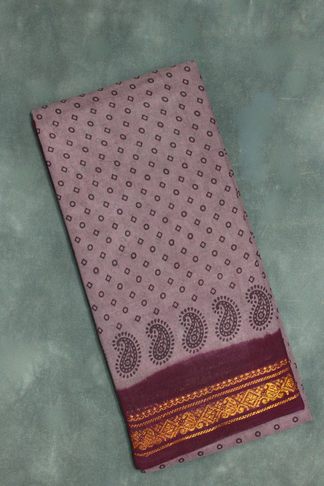 Elegant Poly Cotton Floral Brown Saree for Daily and Festive Wear Saree JCS Fashions