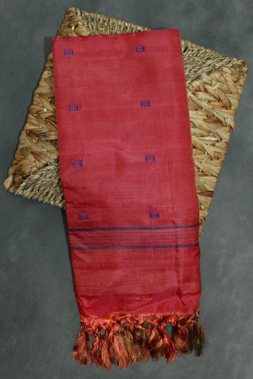 Banana Fibre Saree - Green