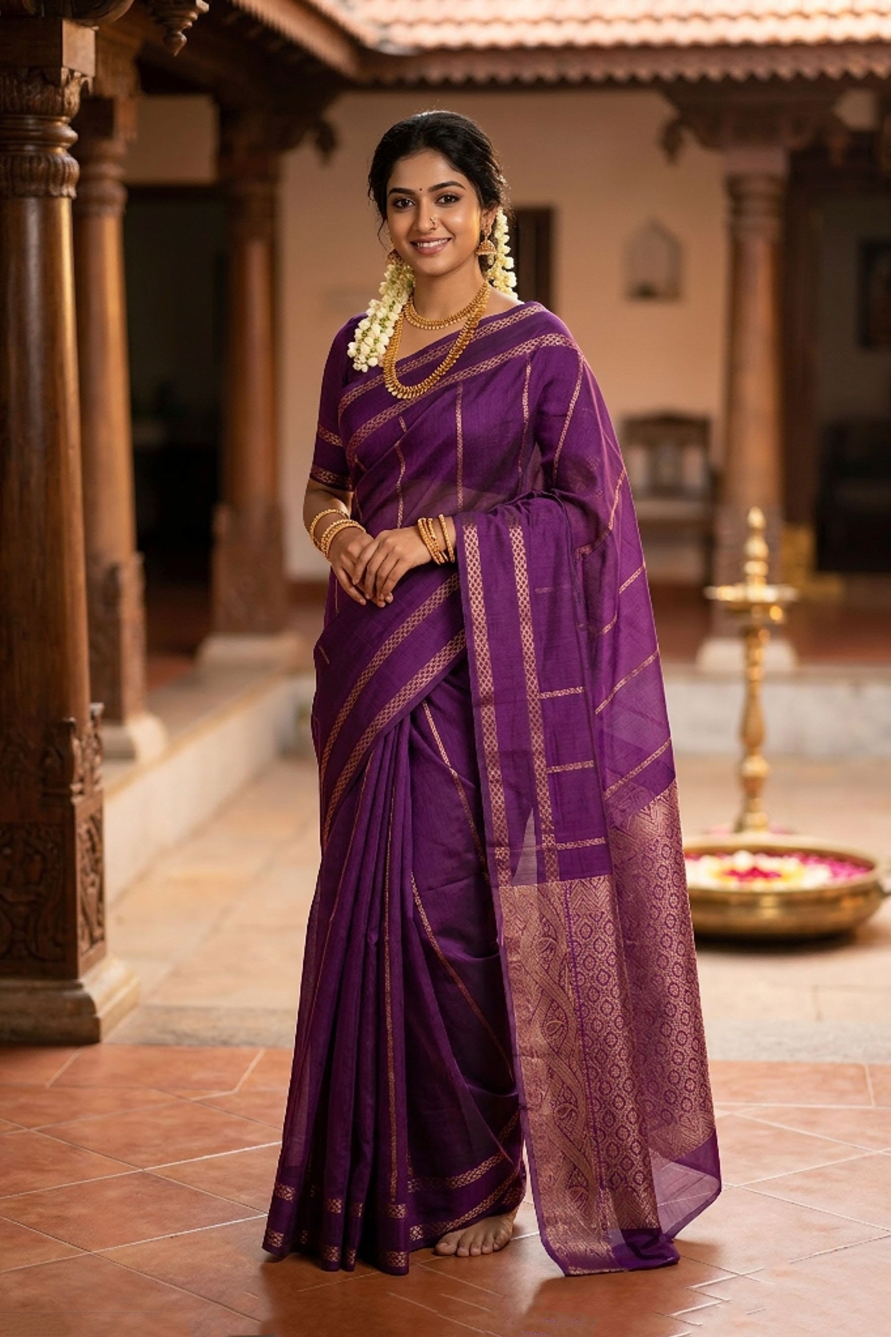 Saree-1420 — front pose