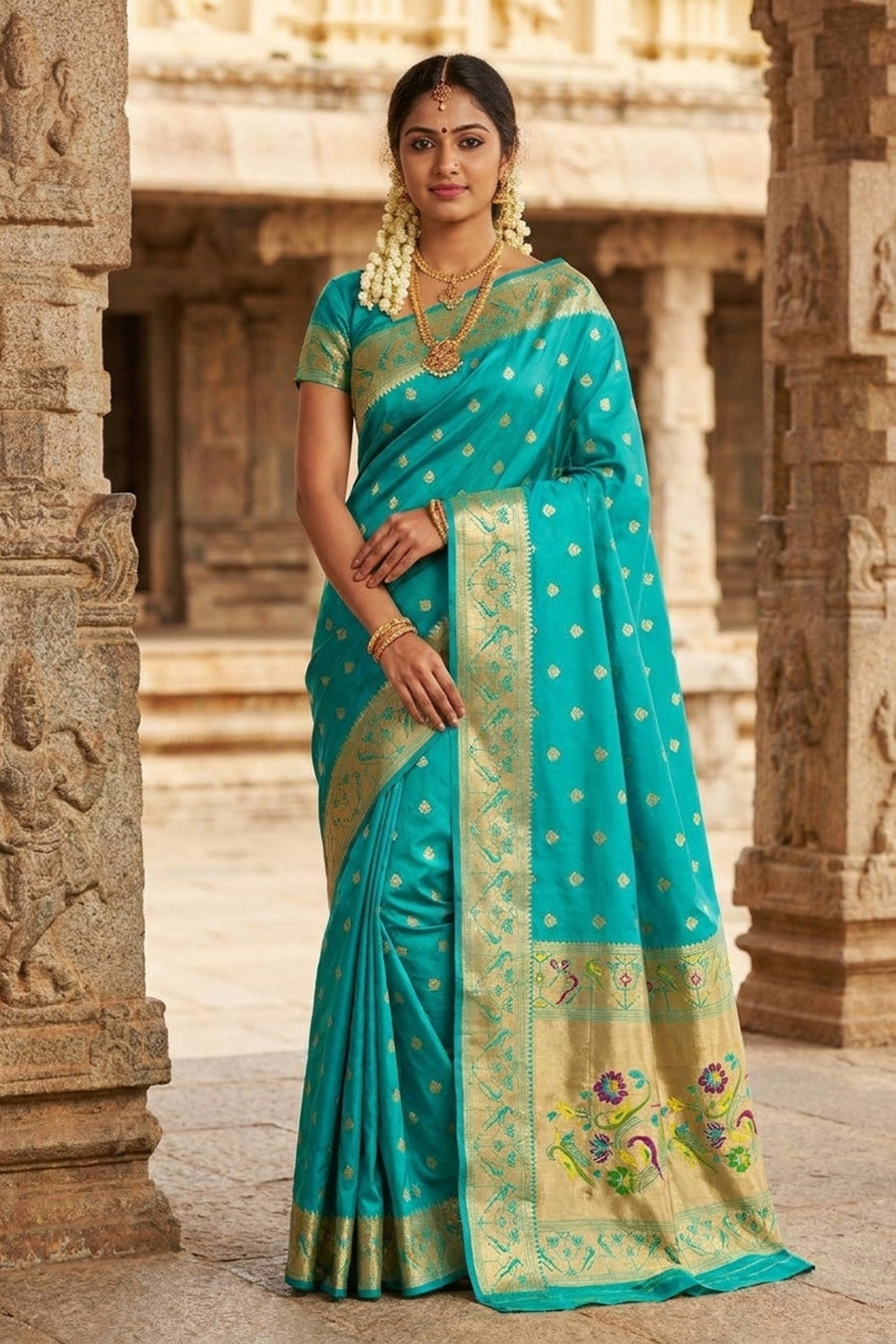 Saree-1493 — front pose