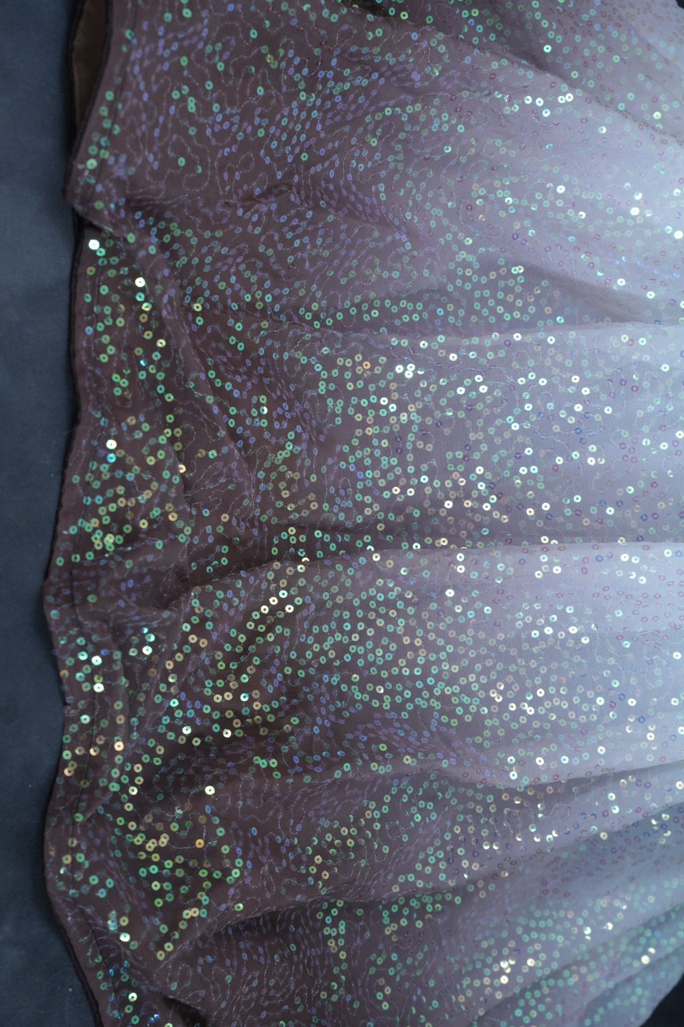 Bollywood Star Collection: Vibrant Digital-Print Saree with Sequin Saree JCS Fashions