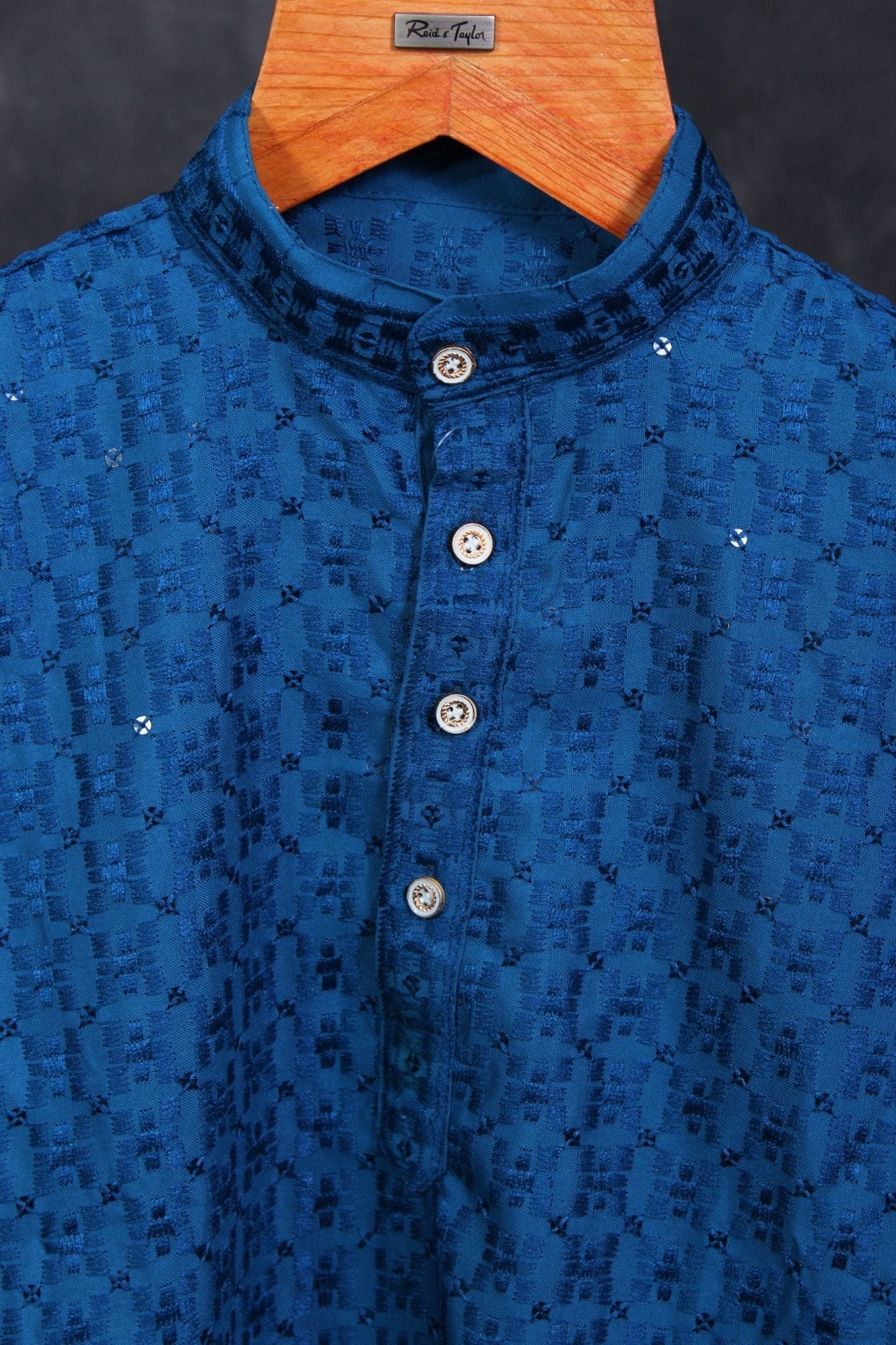 Boys' Elegant Lakhnavi Kurta: Rich Heritage Indian Apparel For Kids BOYS JCS Fashions