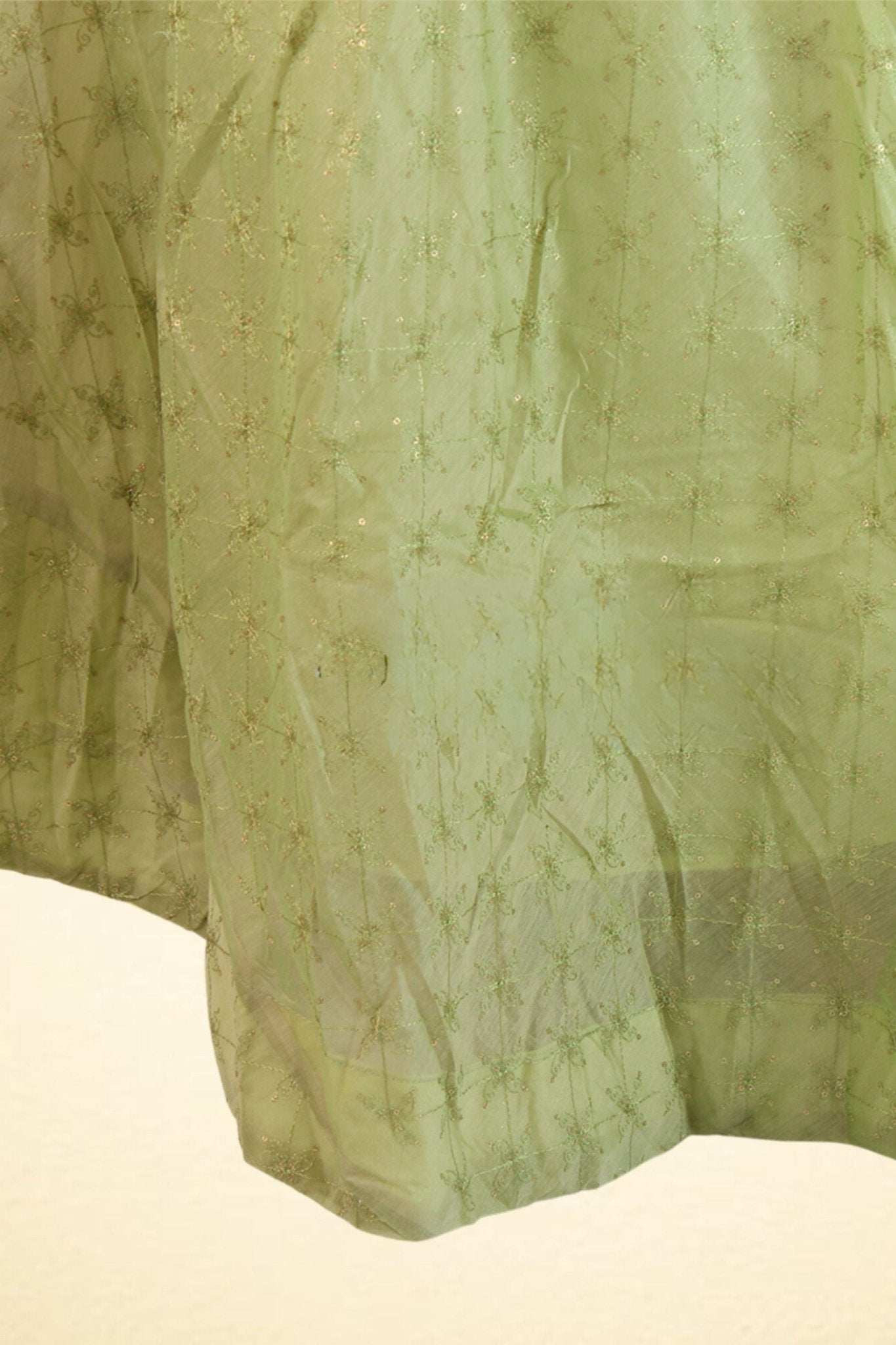 Chanderi Silk Long Gown With Sequins And Embroidery Work KURTI JCS Fashions