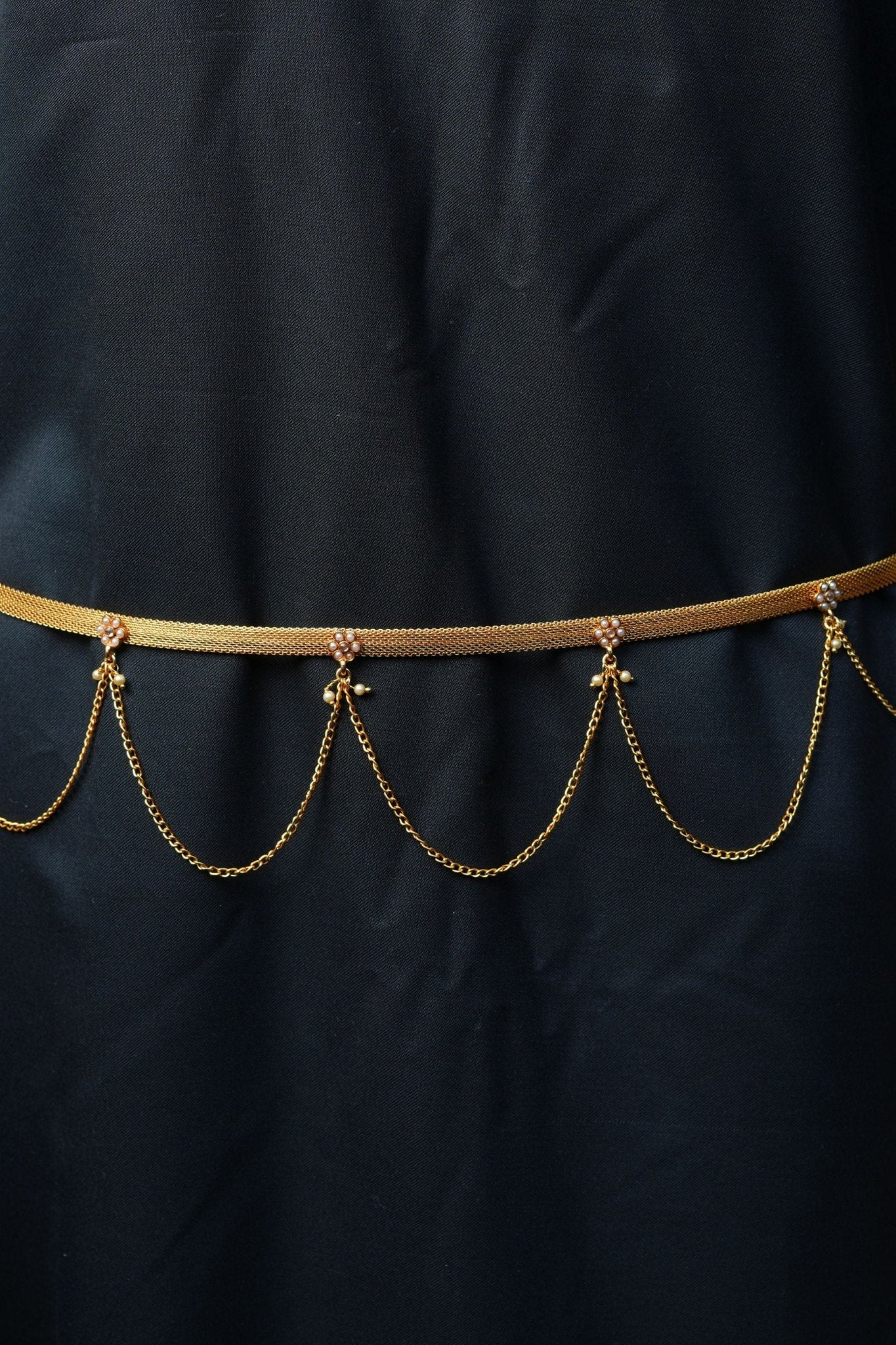 Chic Matte-Finish Hip Chain - Elegant Accessory for Modern, Stylish Look Jewelry JCS Fashions