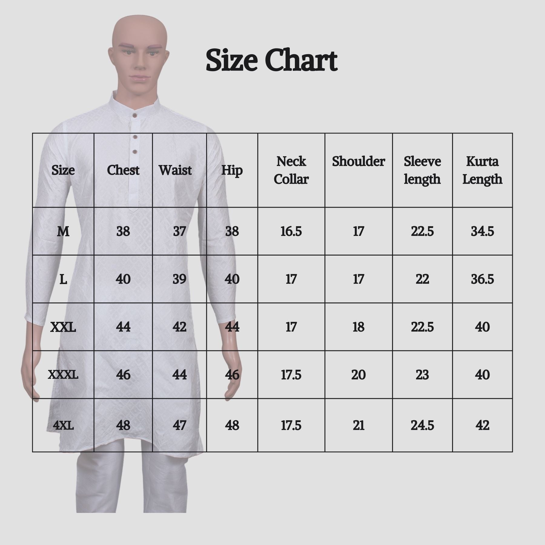Chic Men's Diamond Pattern Kurta - Regal Design and Premium Comfort Men JCS Fashions