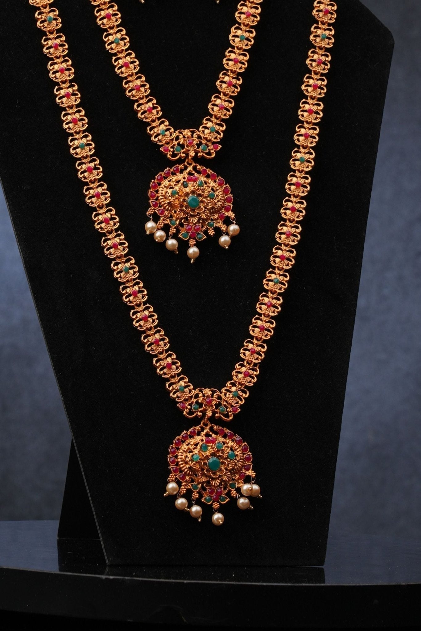 Chic Simplicity: Matte Finish Necklace & Earrings - JCSFashions Jewelry JCS Fashions