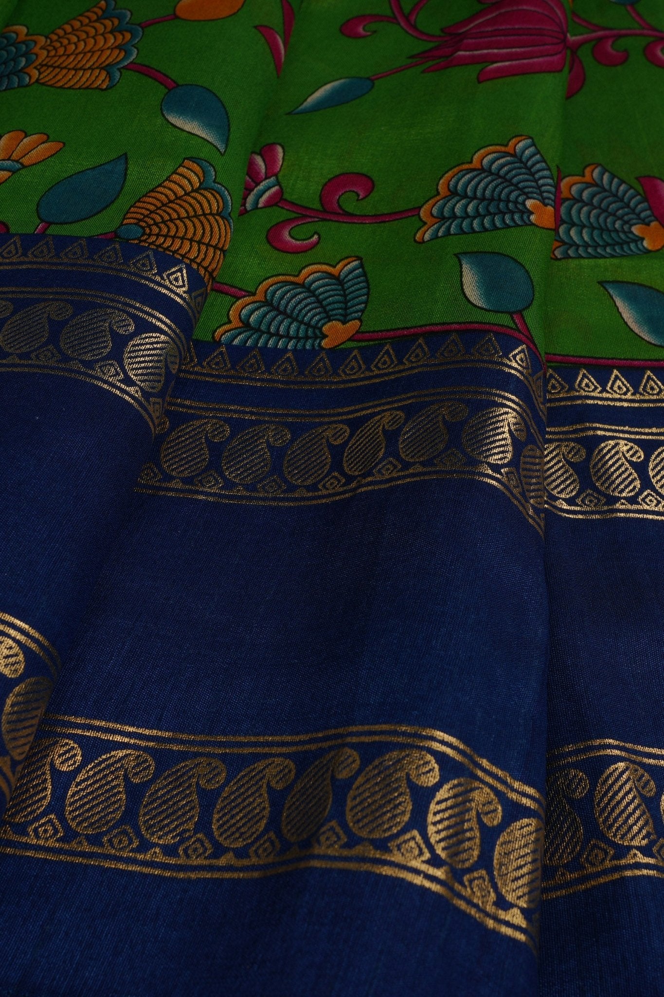 Classic Semi Chanderi Silk Saree & Vibrant Prints - Timeless Elegance Saree JCS Fashions