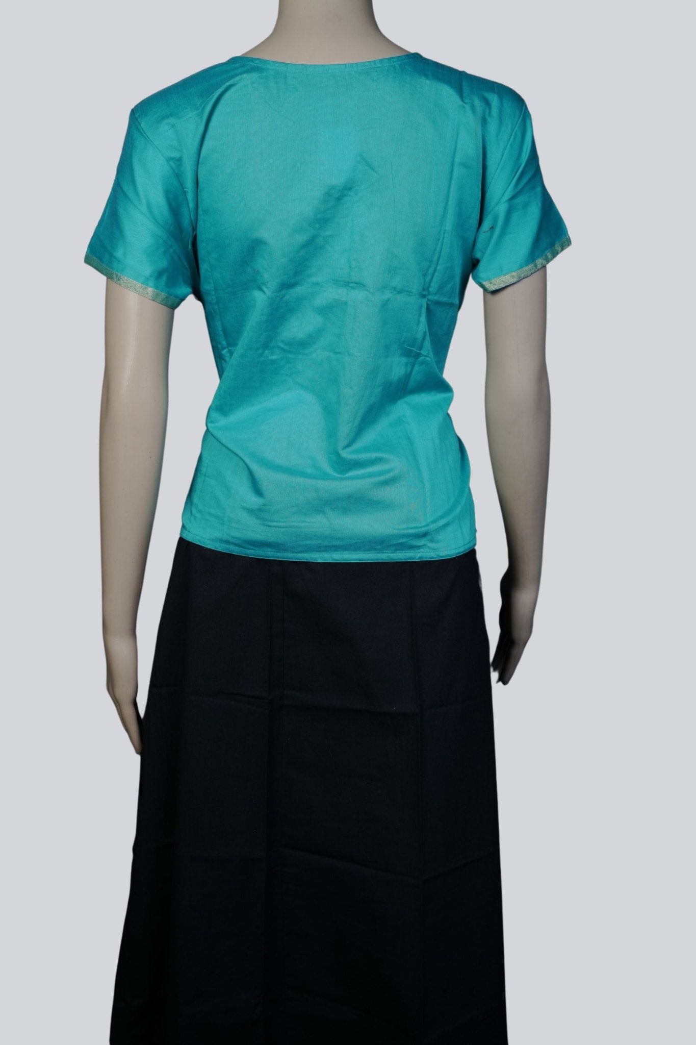 Dual Tone Short Silk Cotton Kurti – Ideal for Skirts and Jeans KURTI JCS Fashions