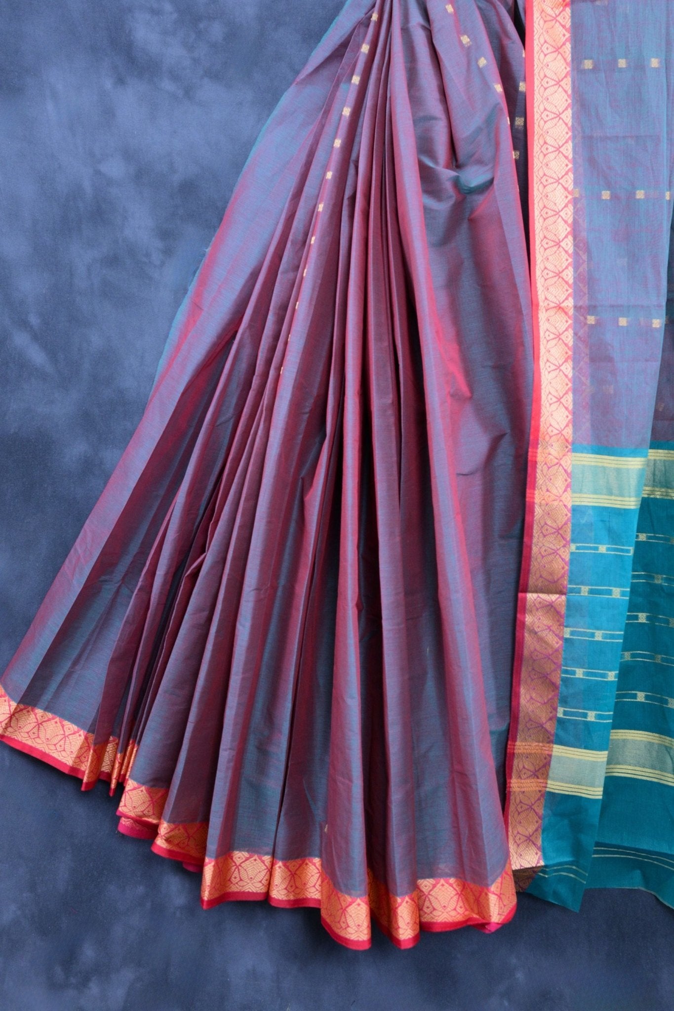 Elegant Cotton Saree with Rich Pallu: Combining Indian Tradition Saree JCS Fashions