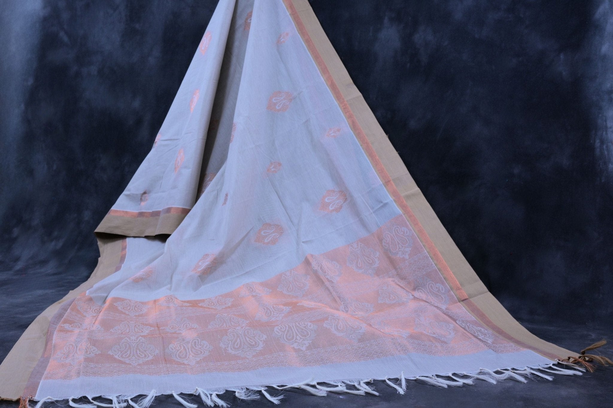 Elegant Cotton Saree with Rich Pallu - Traditional Charm & Modern Design Saree JCS Fashions