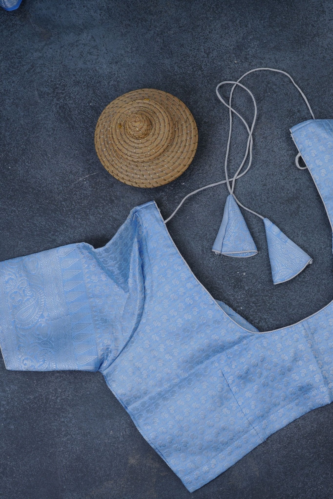 Elegant Dupion Silk Saree with Silver Zari Peacock Design & Regal Border Saree JCS Fashions