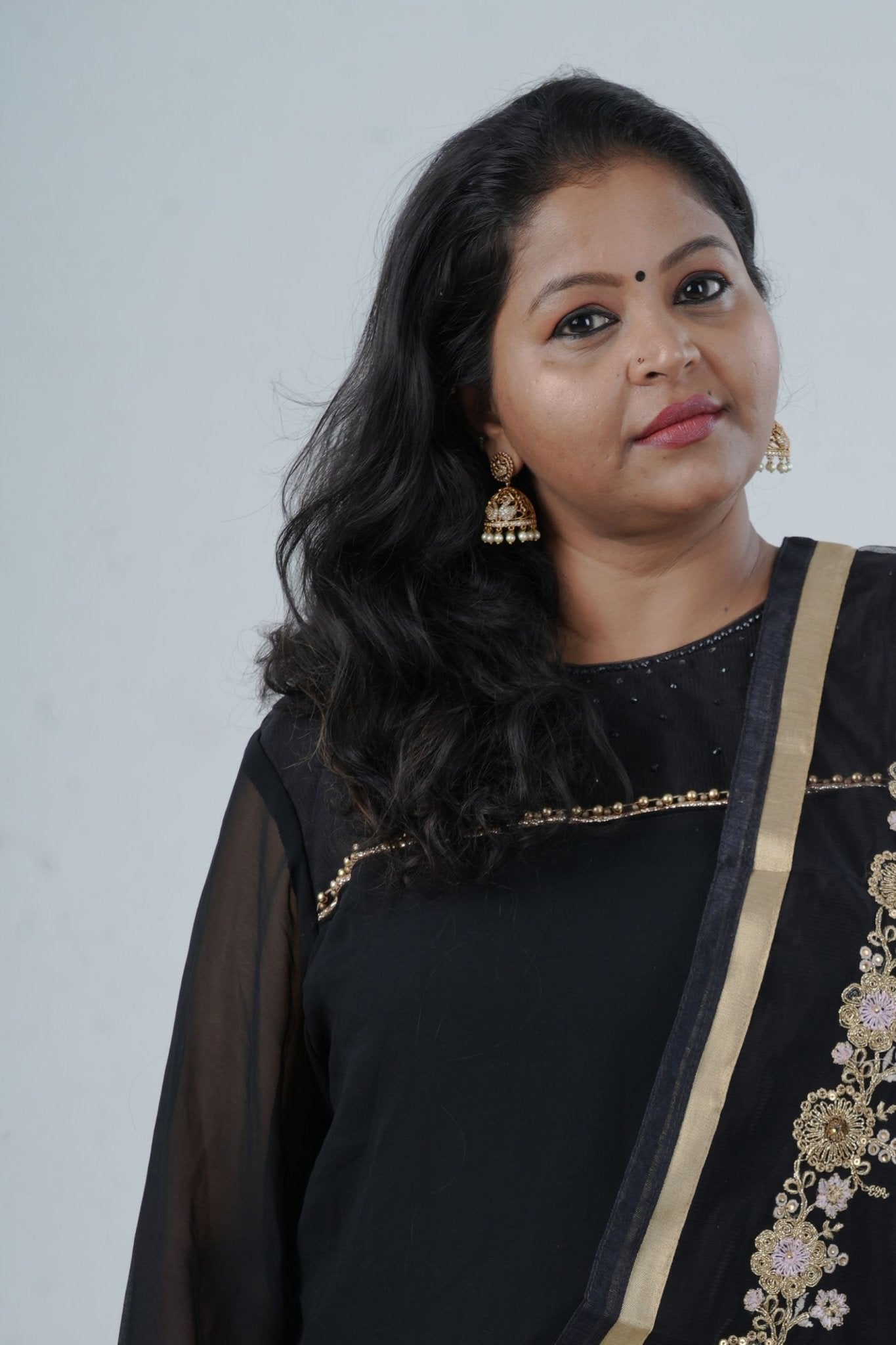 Elegant Golden Jhumka with Pearl Hangings by JCSFashions Jewelry JCS Fashions