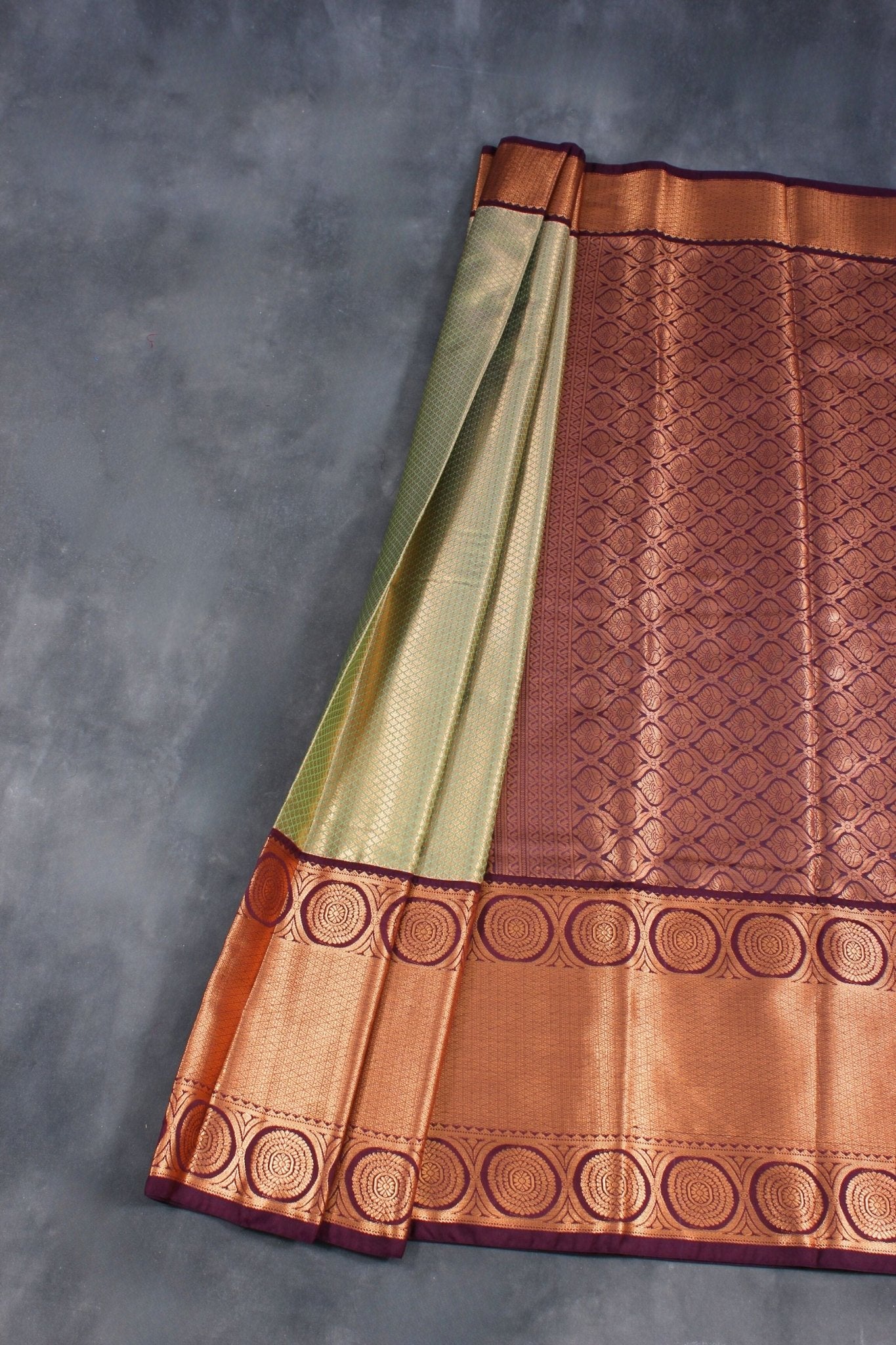 Elegant Kanchipuram Silk Saree with Grand Pallu and Full-body Butties Saree JCS Fashions