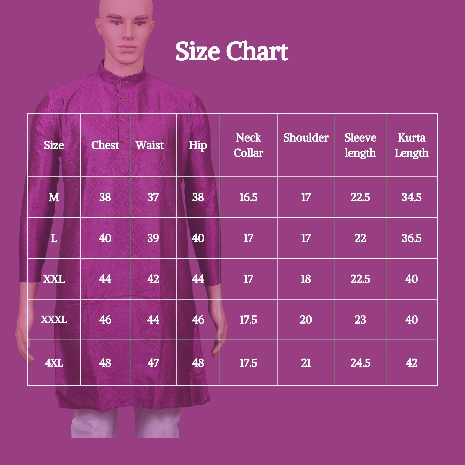 Elegant Men's Diamond Pattern Kurta - Perfect for Special Occasions Men JCS Fashions