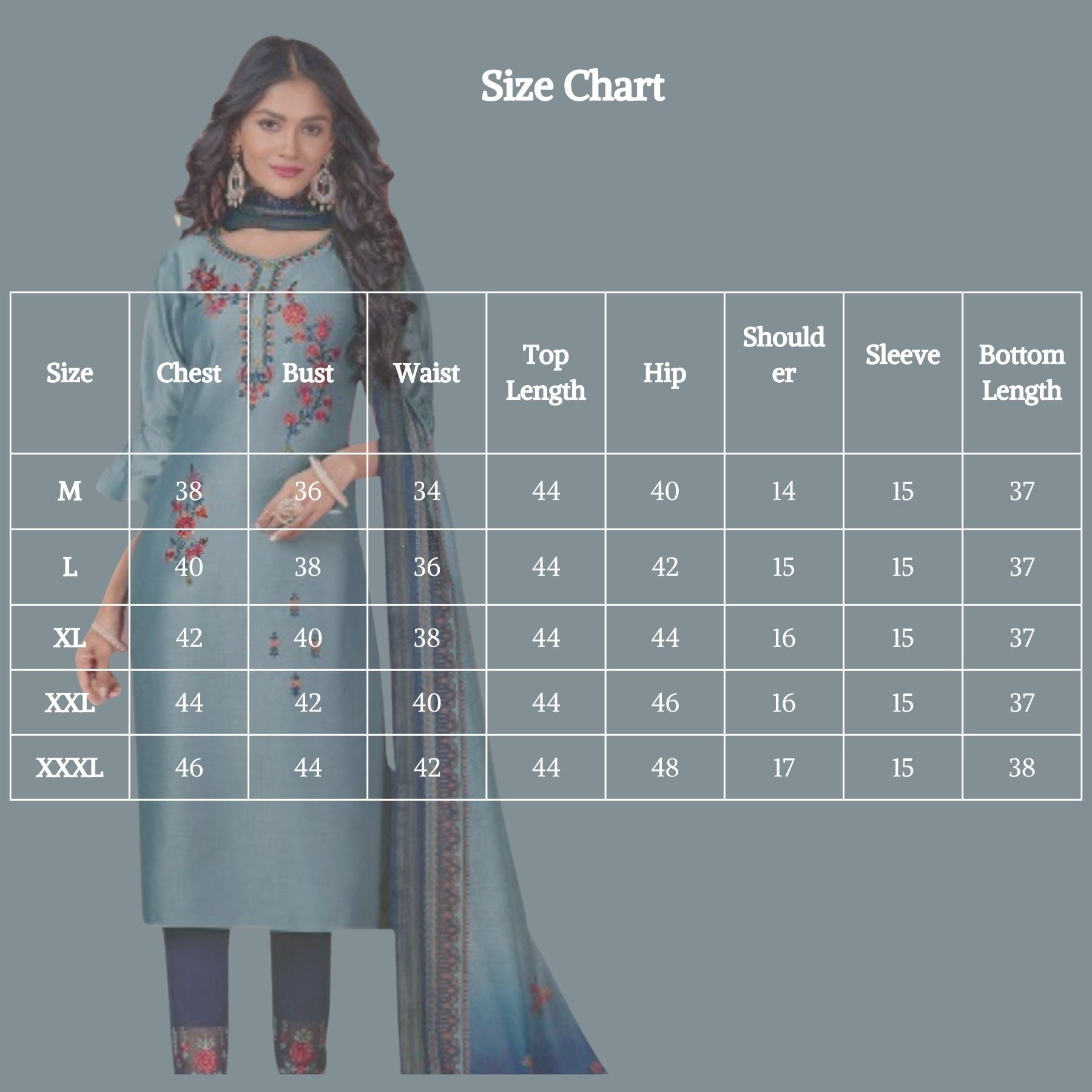 Elegant Salwar Set with Silk Top, Lycra Pant and Dupatta KURTI JCS Fashions