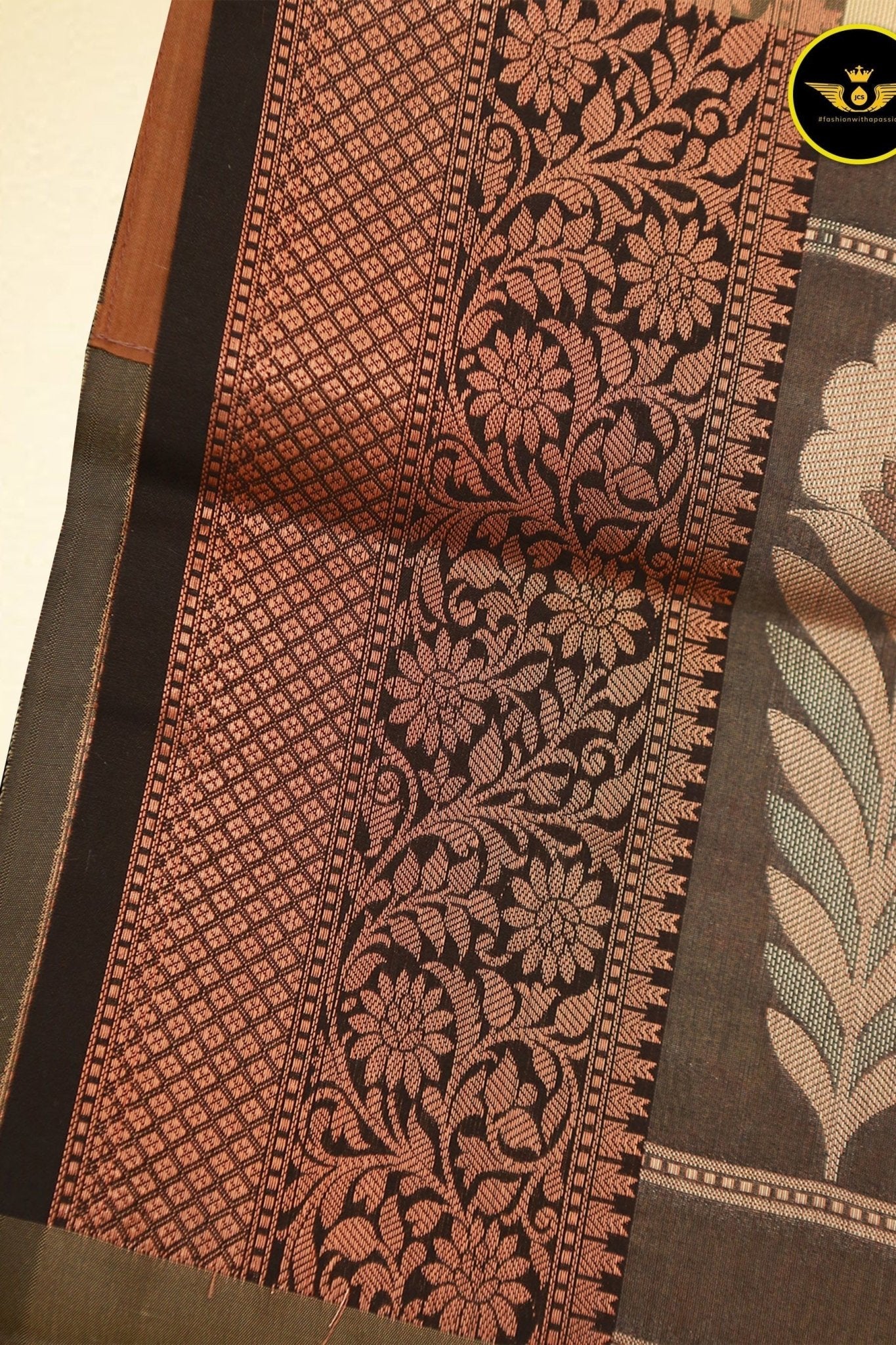 Elegant Semi-Silk Saree - Artfully Crafted Traditional Attire Saree JCS Fashions