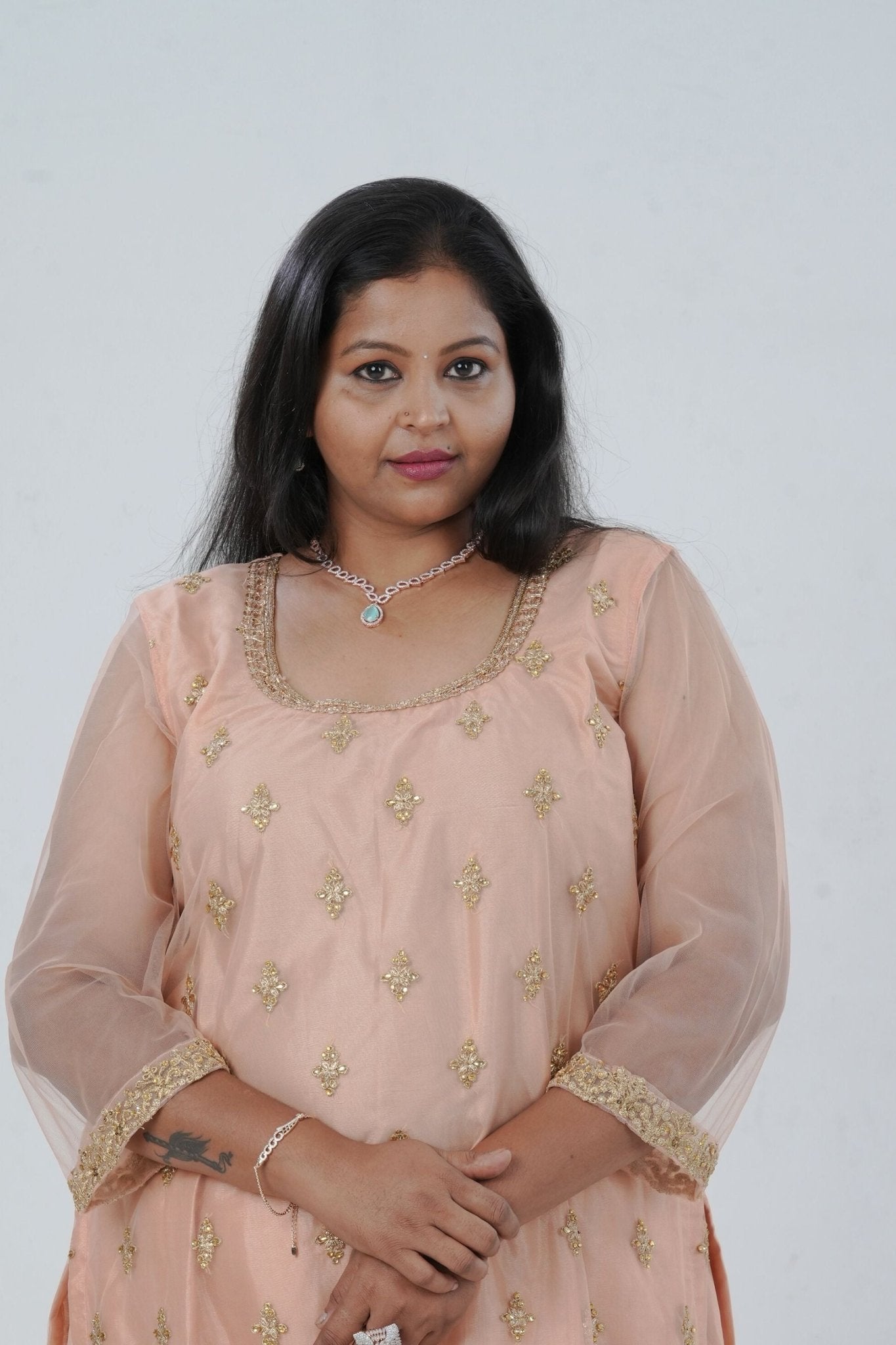 Elegant Xuping Bracelet with White Stone in Rose Gold - Lightweight Jewelry JCS Fashions