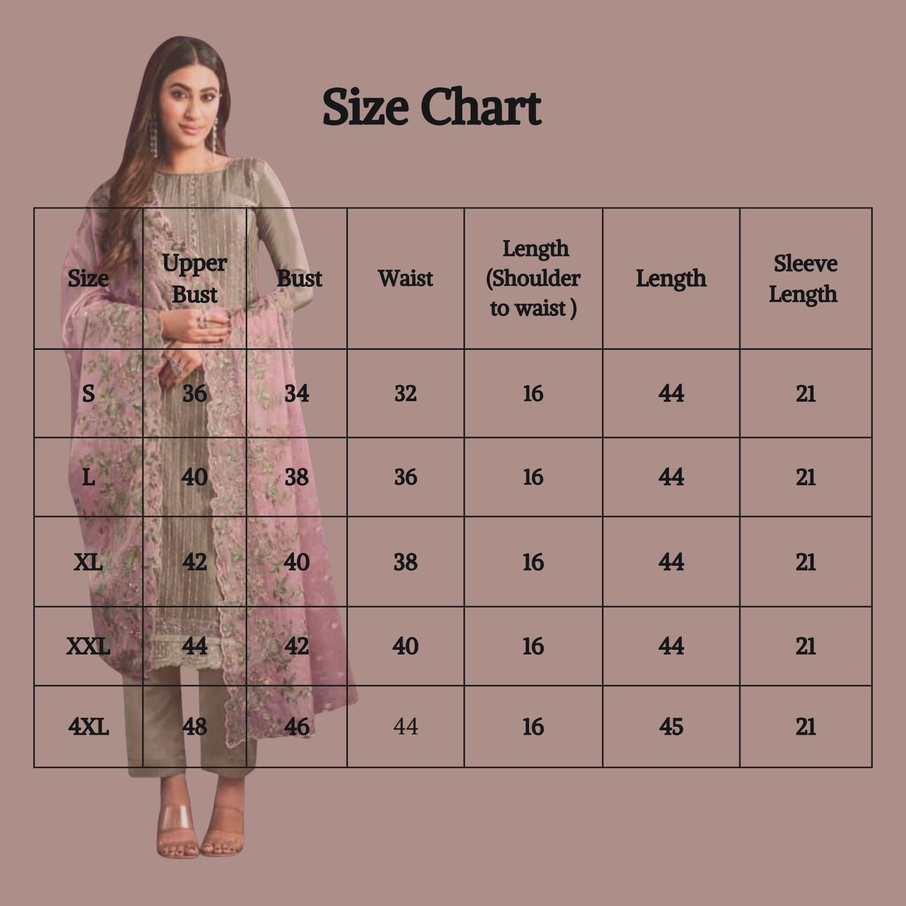 Embroidered Chinnon Salwar Kurti Set: Elegant Sequin Work, Soft Fabric KURTI JCS Fashions