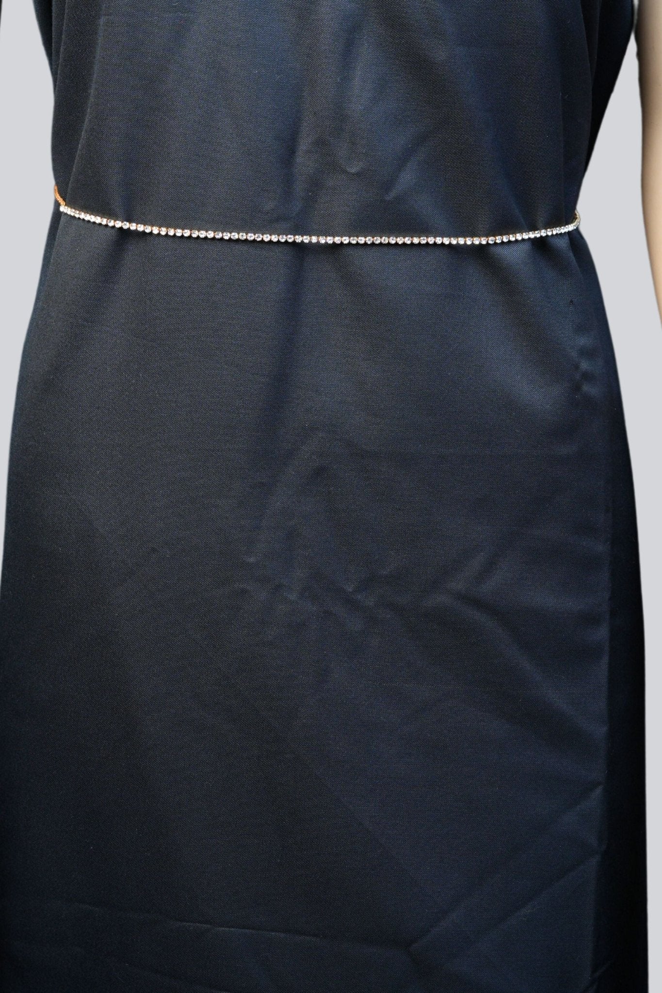 Exquisite Handcrafted Jewelry Stone Hip Chain: Timeless Elegance Jewelry JCS Fashions White Stone 18-38"