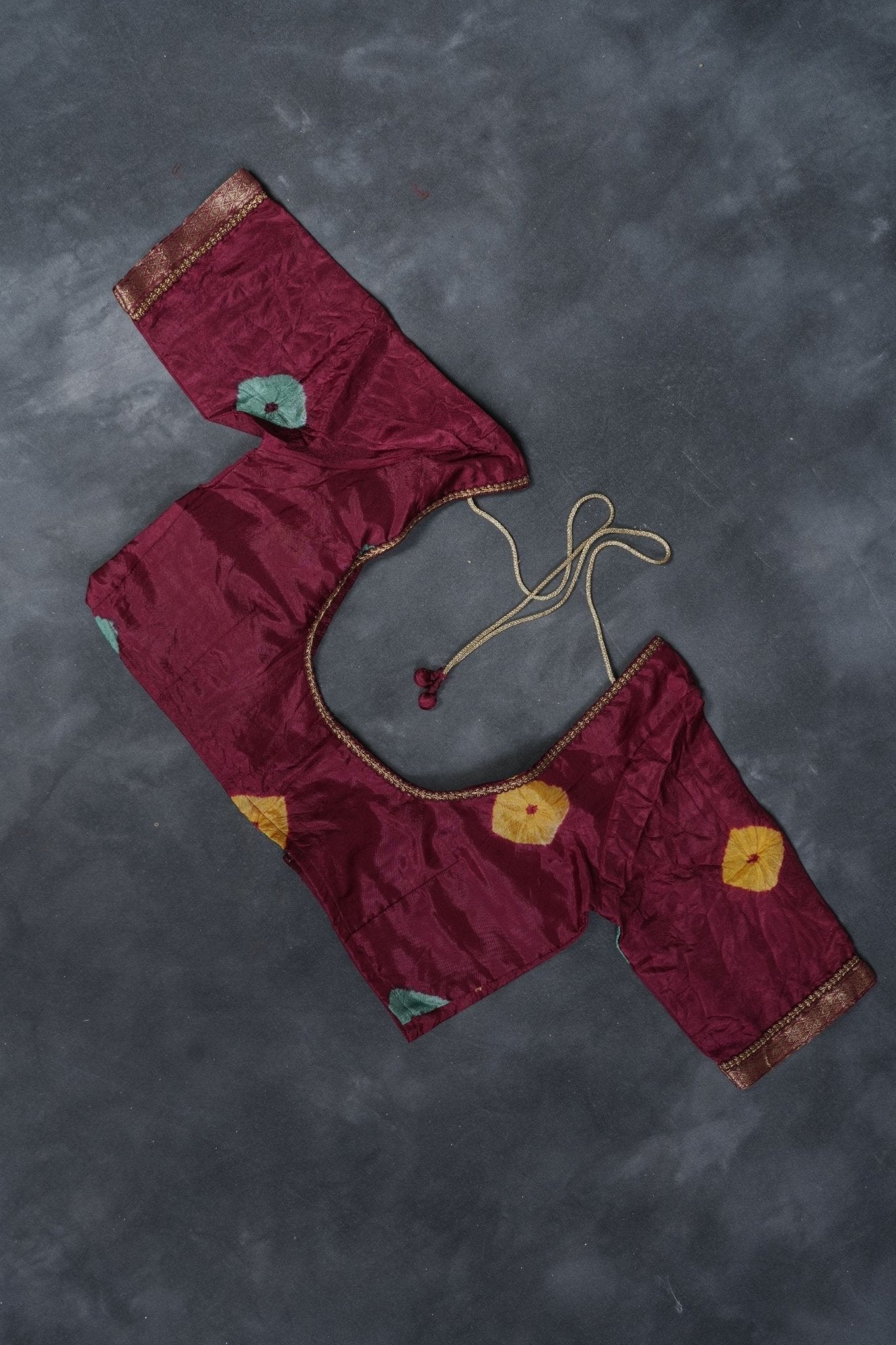 Exquisite RAW SILK SHIBORI Sarees: Real Bandini and Zari Border SAREE JCS Fashions