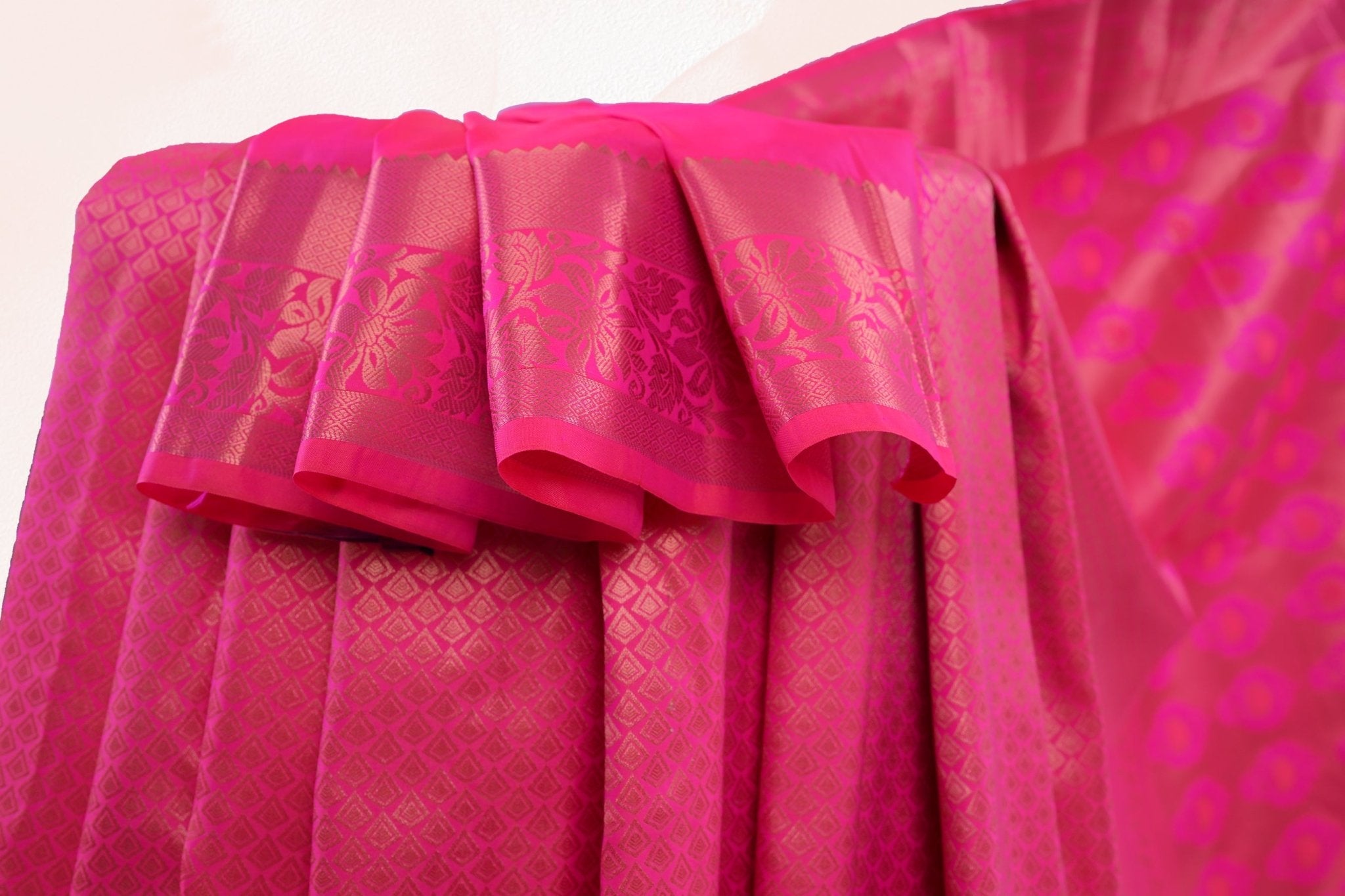 Golden Zari Kanchipuram Silk Saree - Traditional Elegance by JCSFashions Saree JCS Fashions