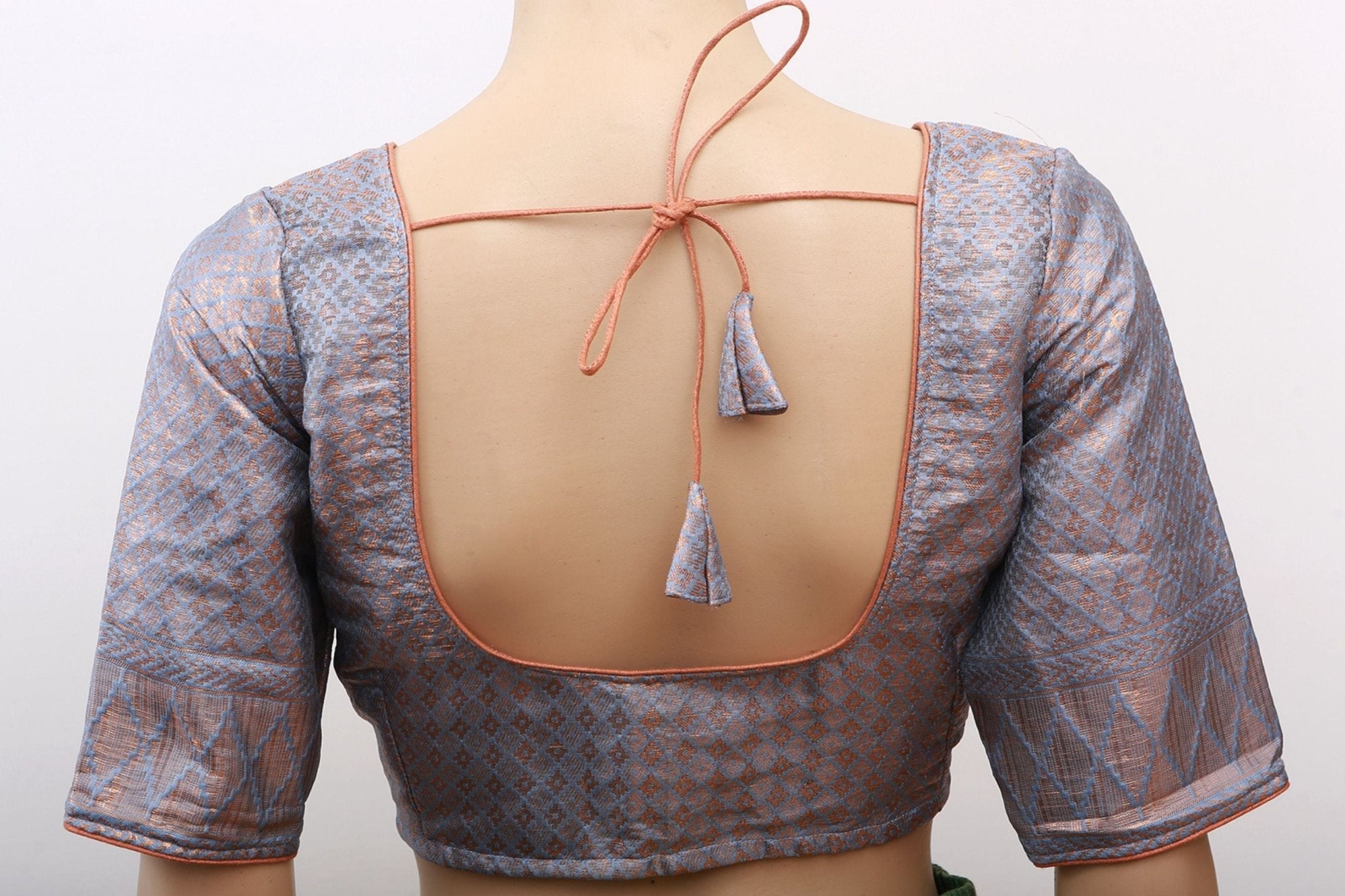 Golden Zari Temple Weaving Soft Semi-Silk Saree With Blouse SAREE JCS Fashions