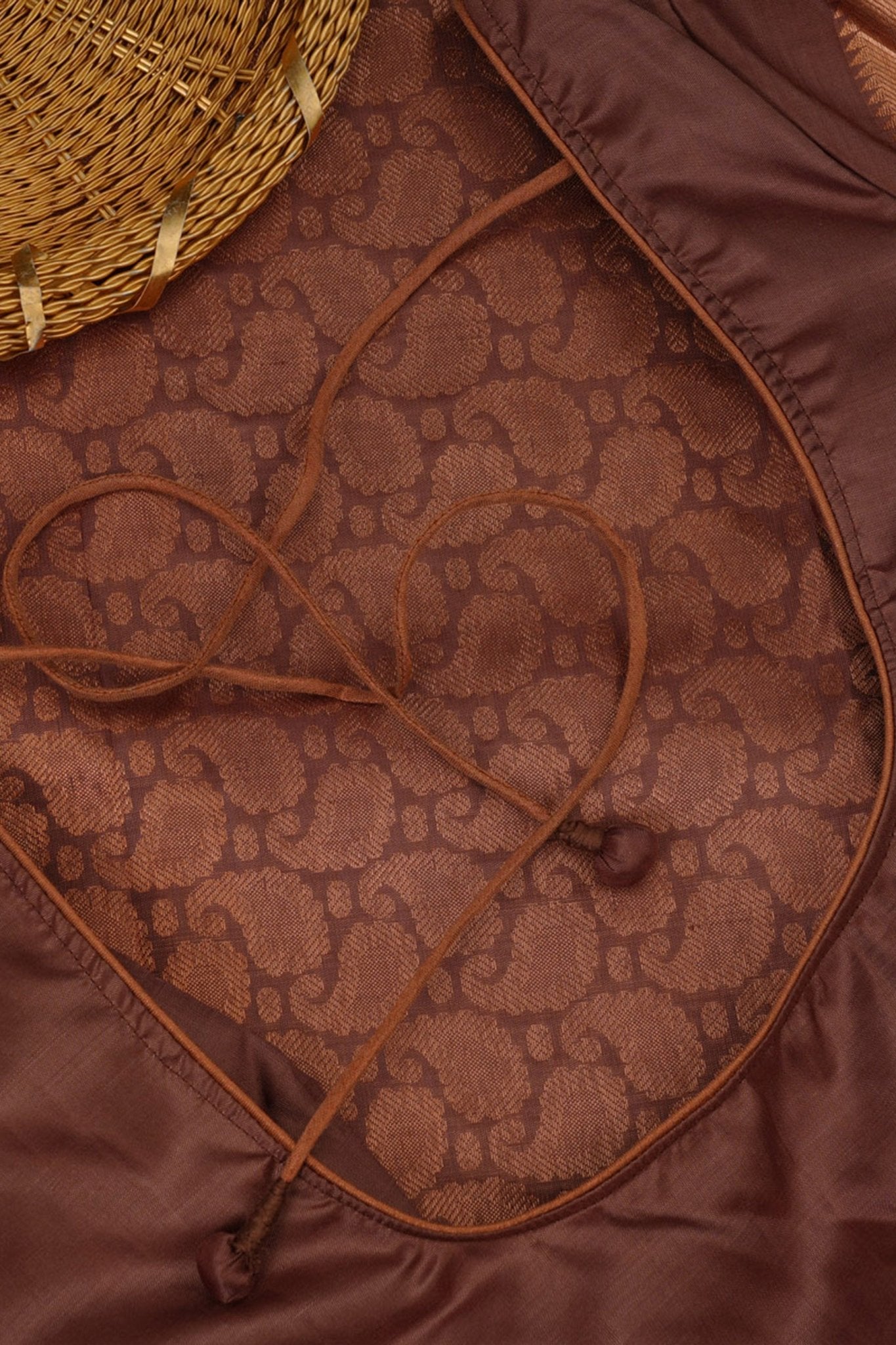 Handcrafted Triple Warp Pure Silk Saree with Box Butties &Grand Pallu Saree JCS Fashions