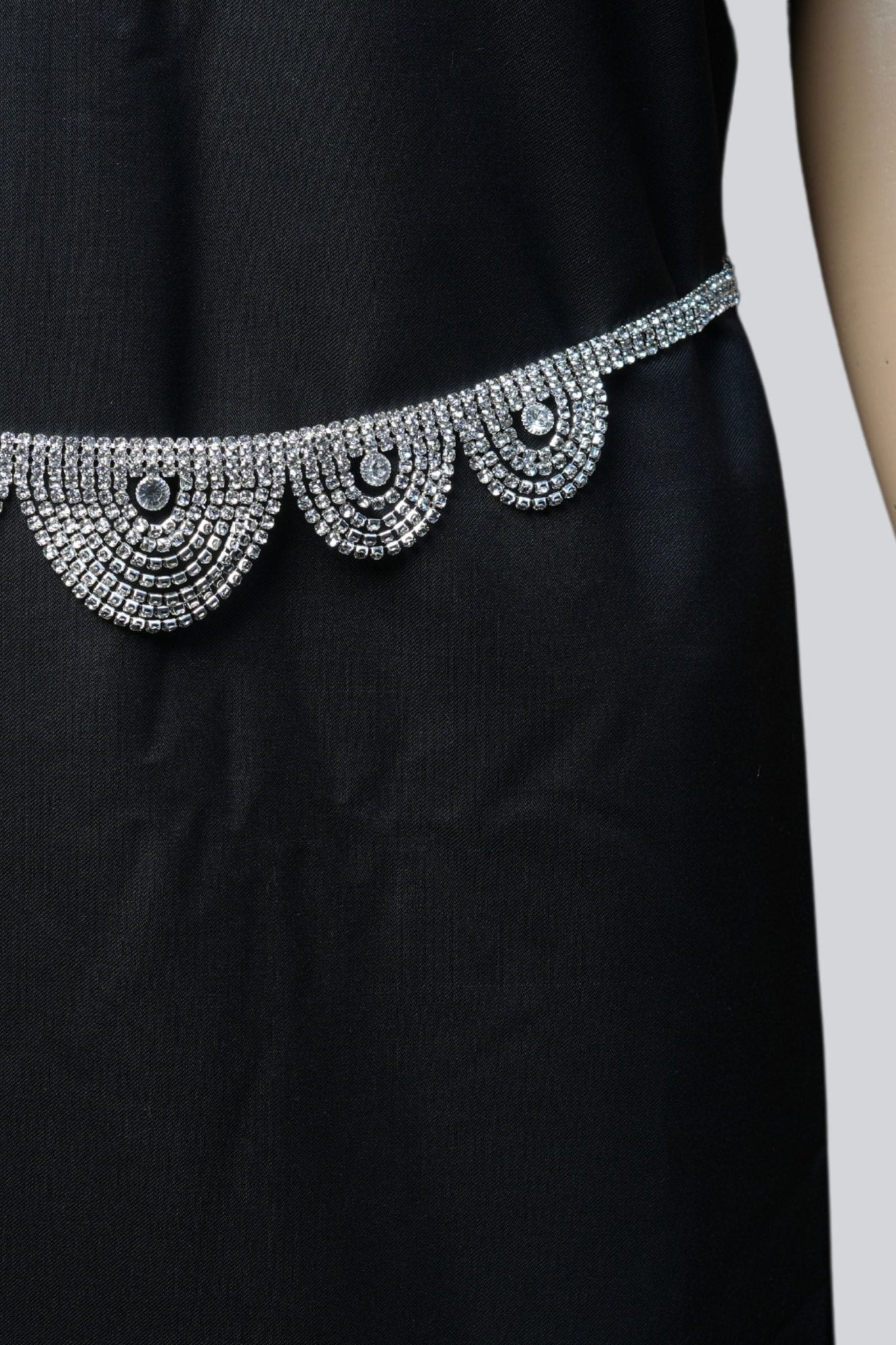 JCS Fashion's High Shine Multi-Layer Glamorous Stone Hip Chain Jewelry JCS Fashions