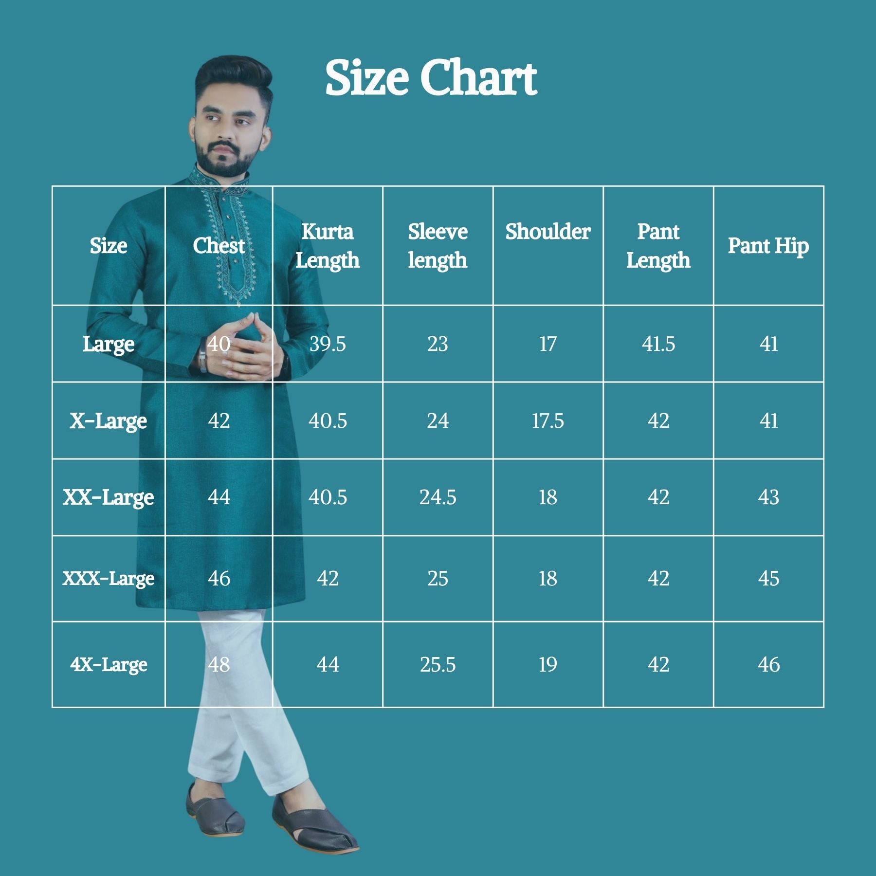 JCS Fashions Men's Traditional Corian Silk Kurtas with Resham Work Men JCS Fashions