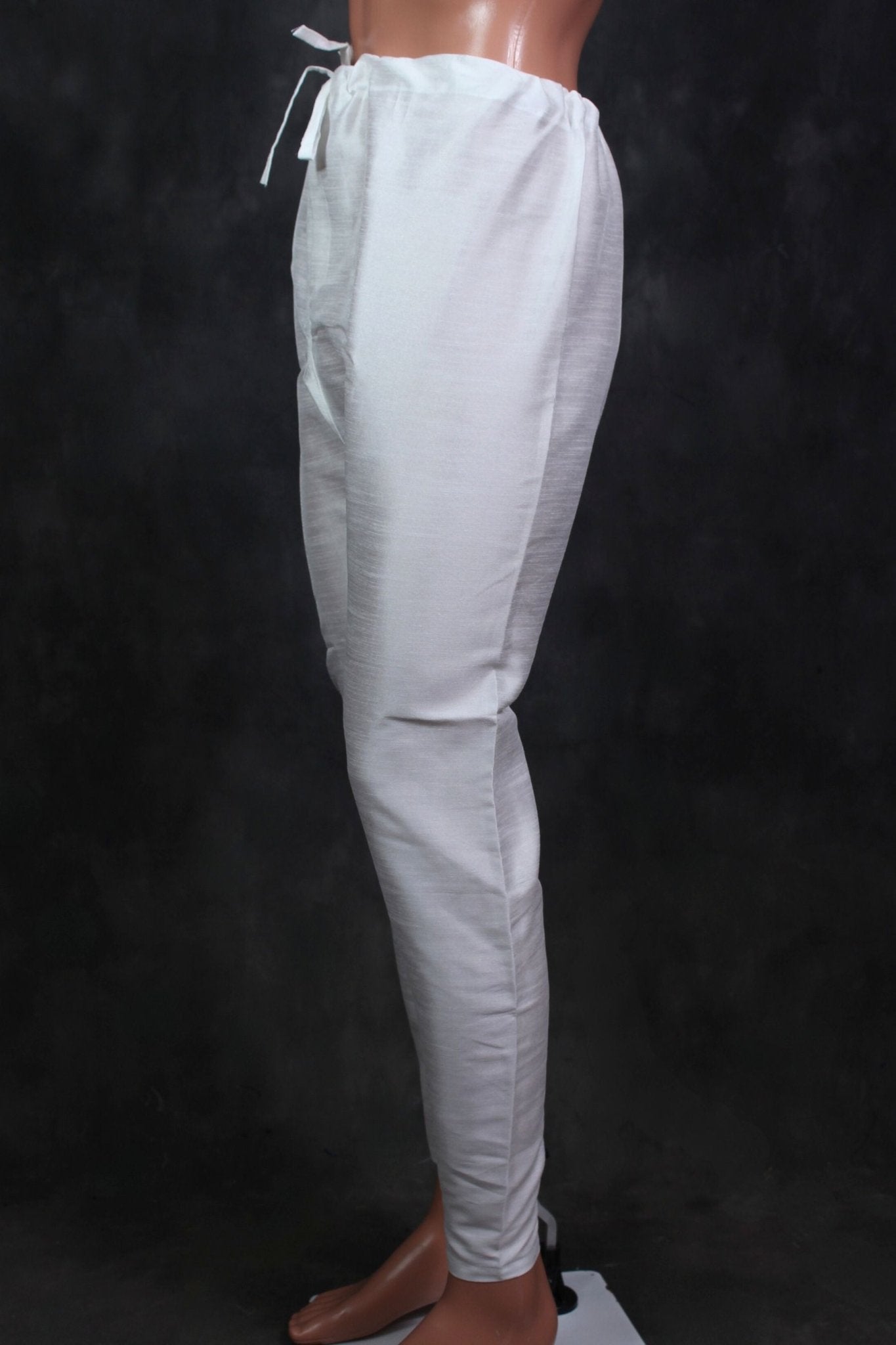 JCS Fashions Men's White Silk Pyjama - Ultimate Comfort & Timeless Style Men JCS Fashions
