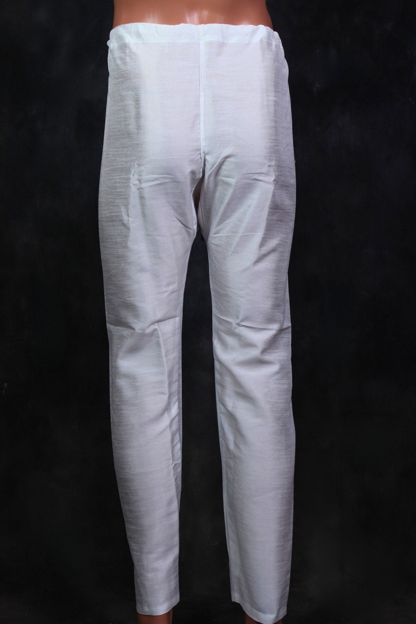 JCS Fashions Men's White Silk Pyjama - Ultimate Comfort & Timeless Style Men JCS Fashions