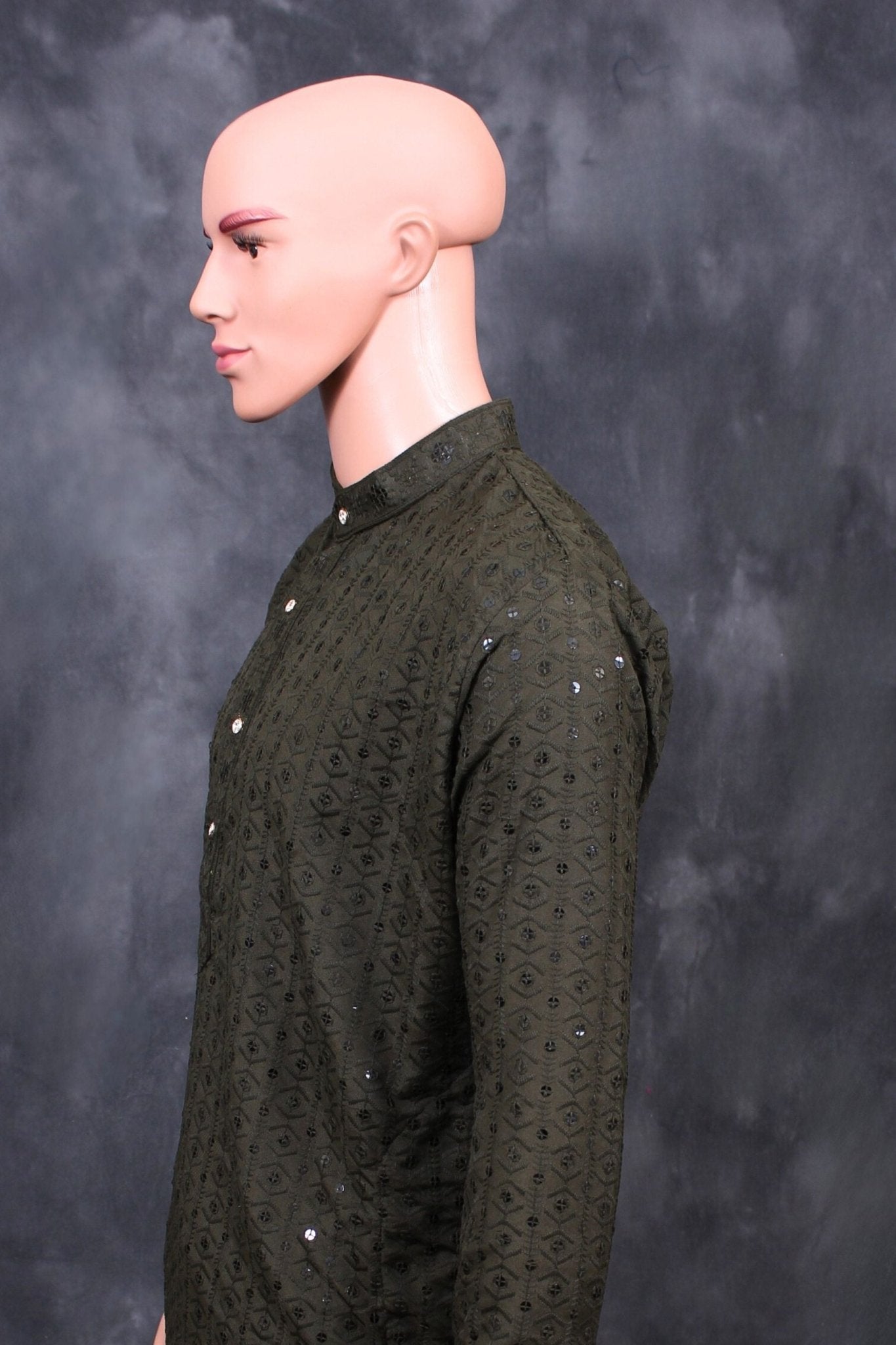 JCS Men's Lakhnavi Kurta–Luxurious & Versatile Indian Heritage Attire Men JCS Fashions