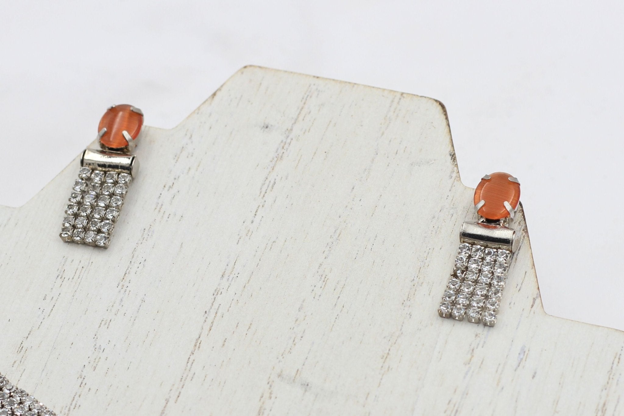 JCSFashions Elegant Jewelry Stone Choker Set with Complementary Earrings Jewelry JCS Fashions