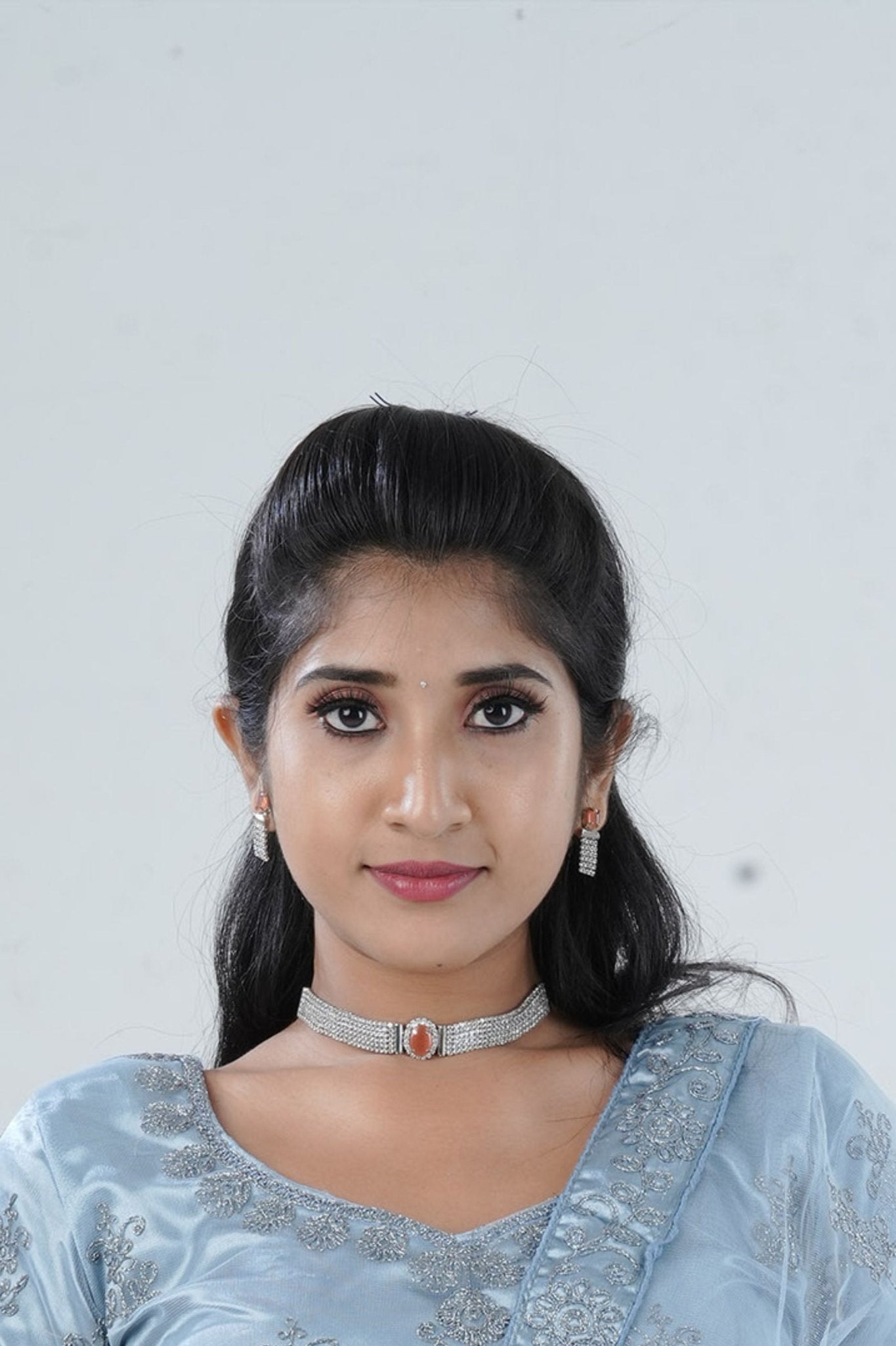 JCSFashions Elegant Jewelry Stone Choker Set with Complementary Earrings Jewelry JCS Fashions