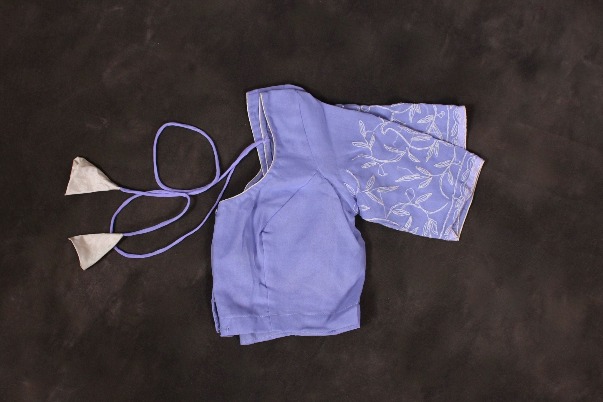 JCSFashions Lightweight Chikankari Georgette Saree with Stitched Blouse Saree JCS Fashions