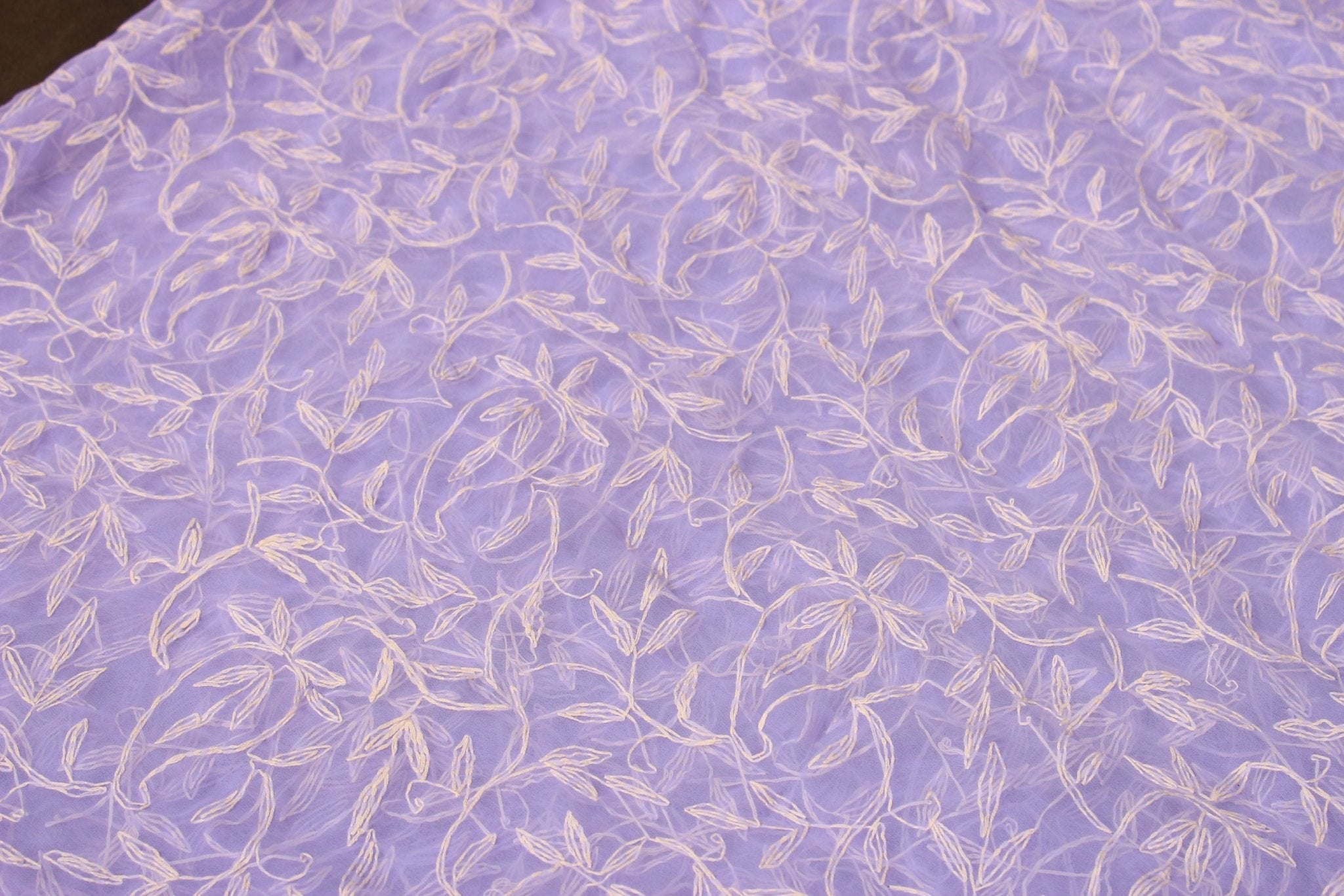 JCSFashions Lightweight Chikankari Georgette Saree with Stitched Blouse Saree JCS Fashions