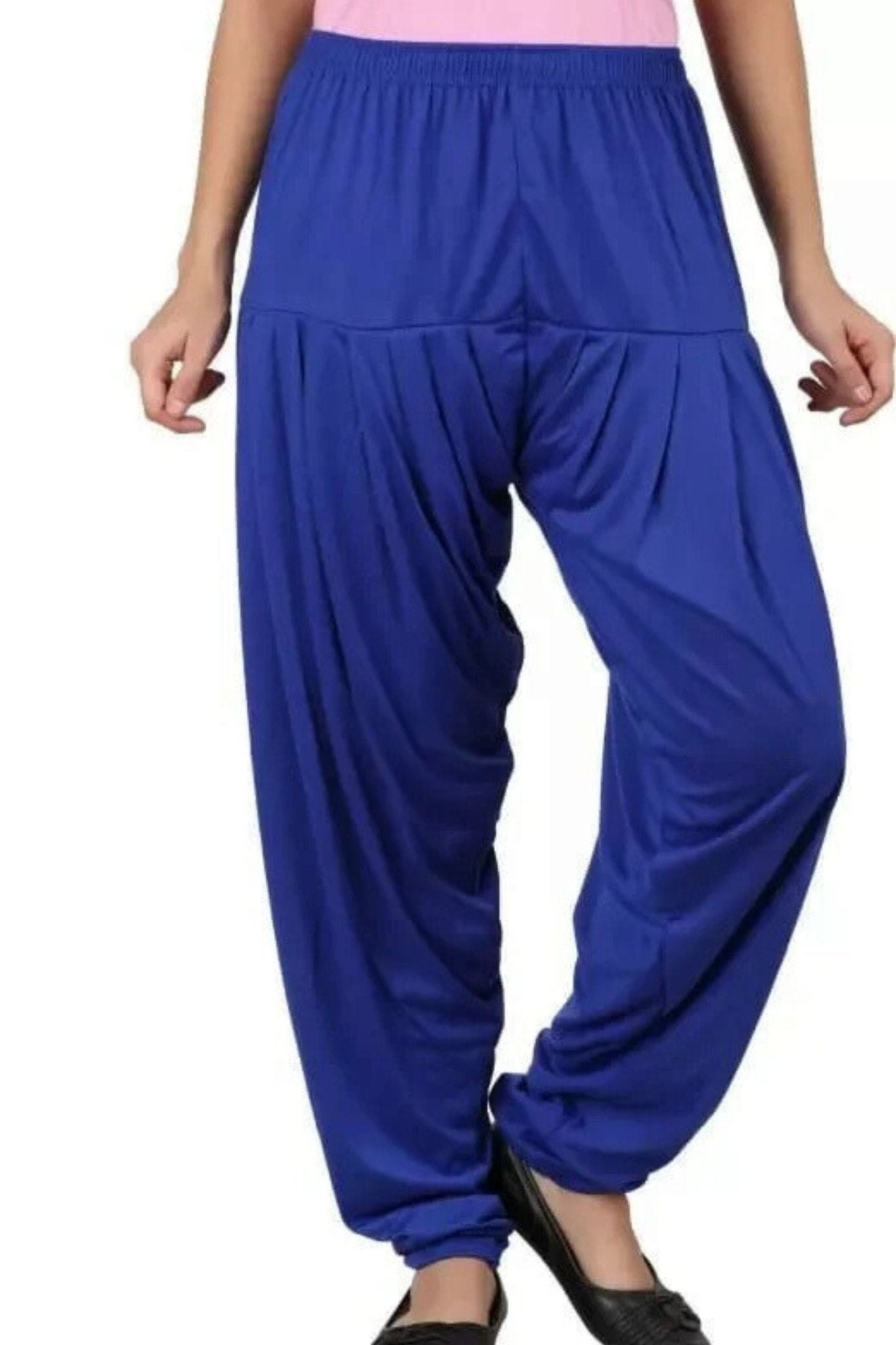 Authentic & Comfortable Patiala Pants - Versatile Ethnic Fashion Trend Patiyala JCS Fashions Royal Blue XXL