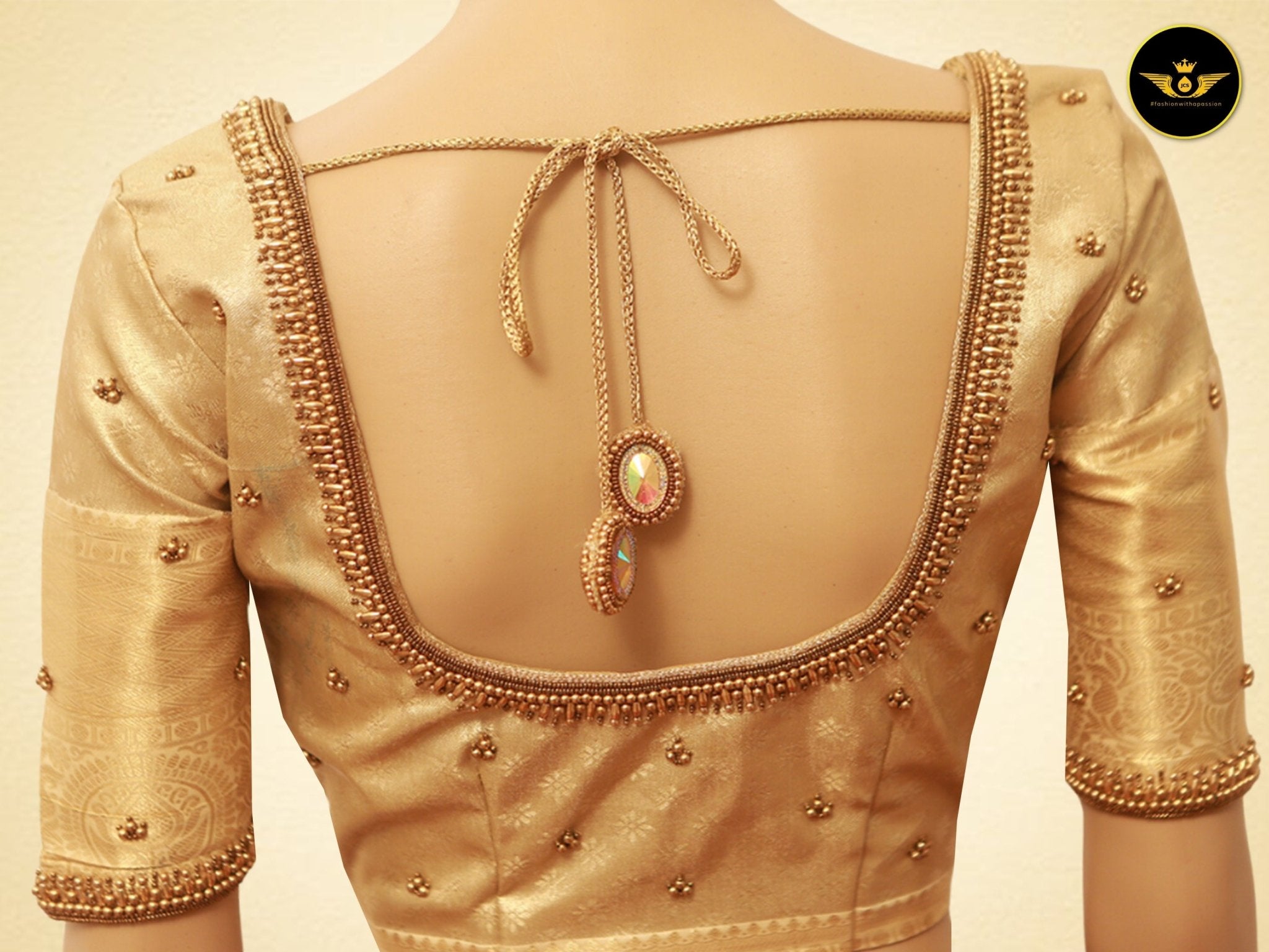 Kanchipuram Semi Bridal Saree With Rich Pallu And Blouse SAREE JCS Fashions